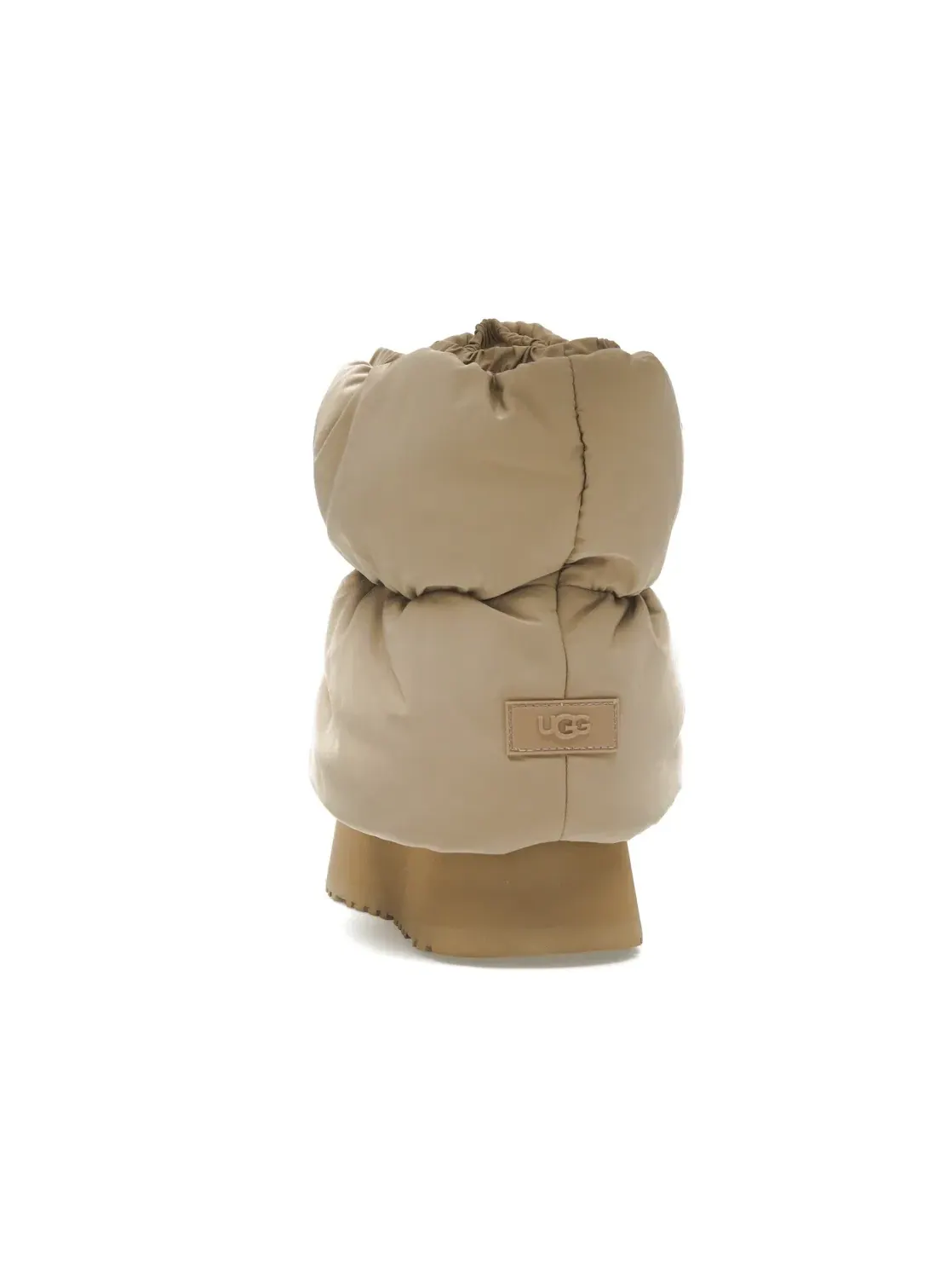 Ботинки женские UGG Classic Mini Dipper Puffer, терракотовый/каштановый — изображение 4 из 4, коричневый