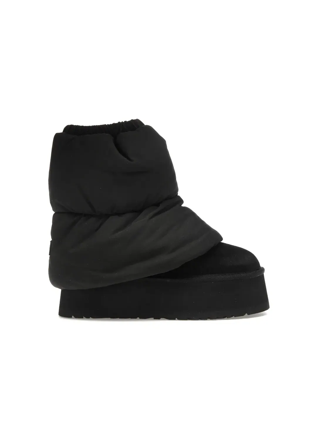Ботинки женские UGG Classic Mini Dipper Puffer — изображение 1 из 4, черный