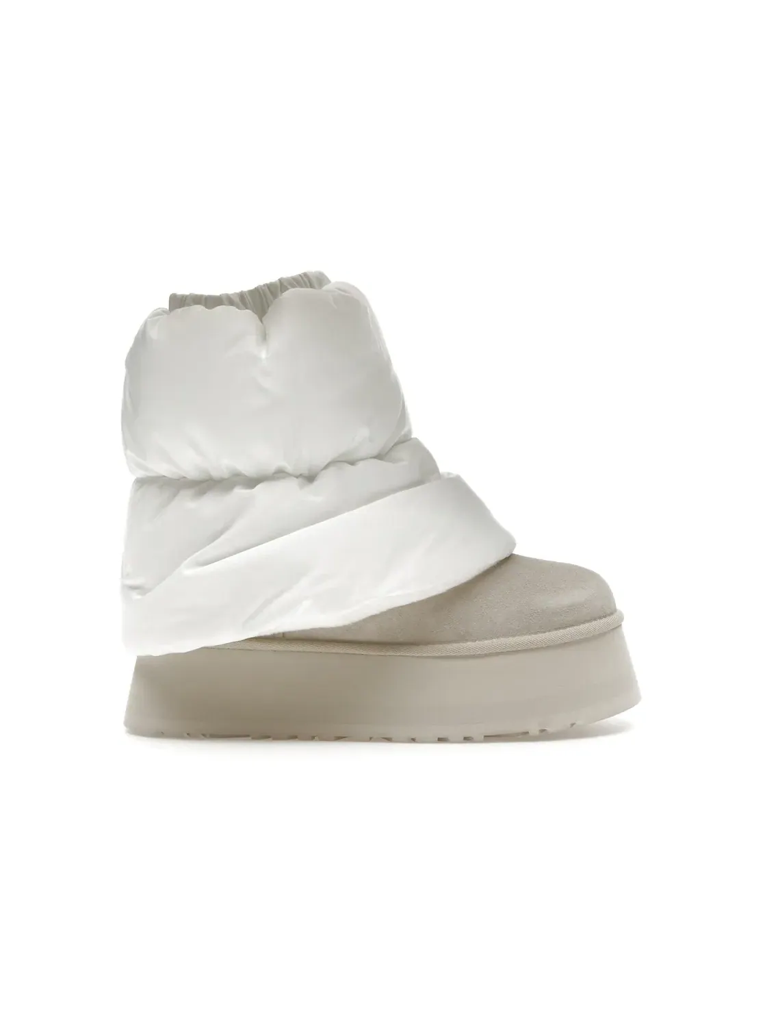 Ботинки женские UGG Classic Mini Dipper Puffer — изображение 1 из 4, терракотовый