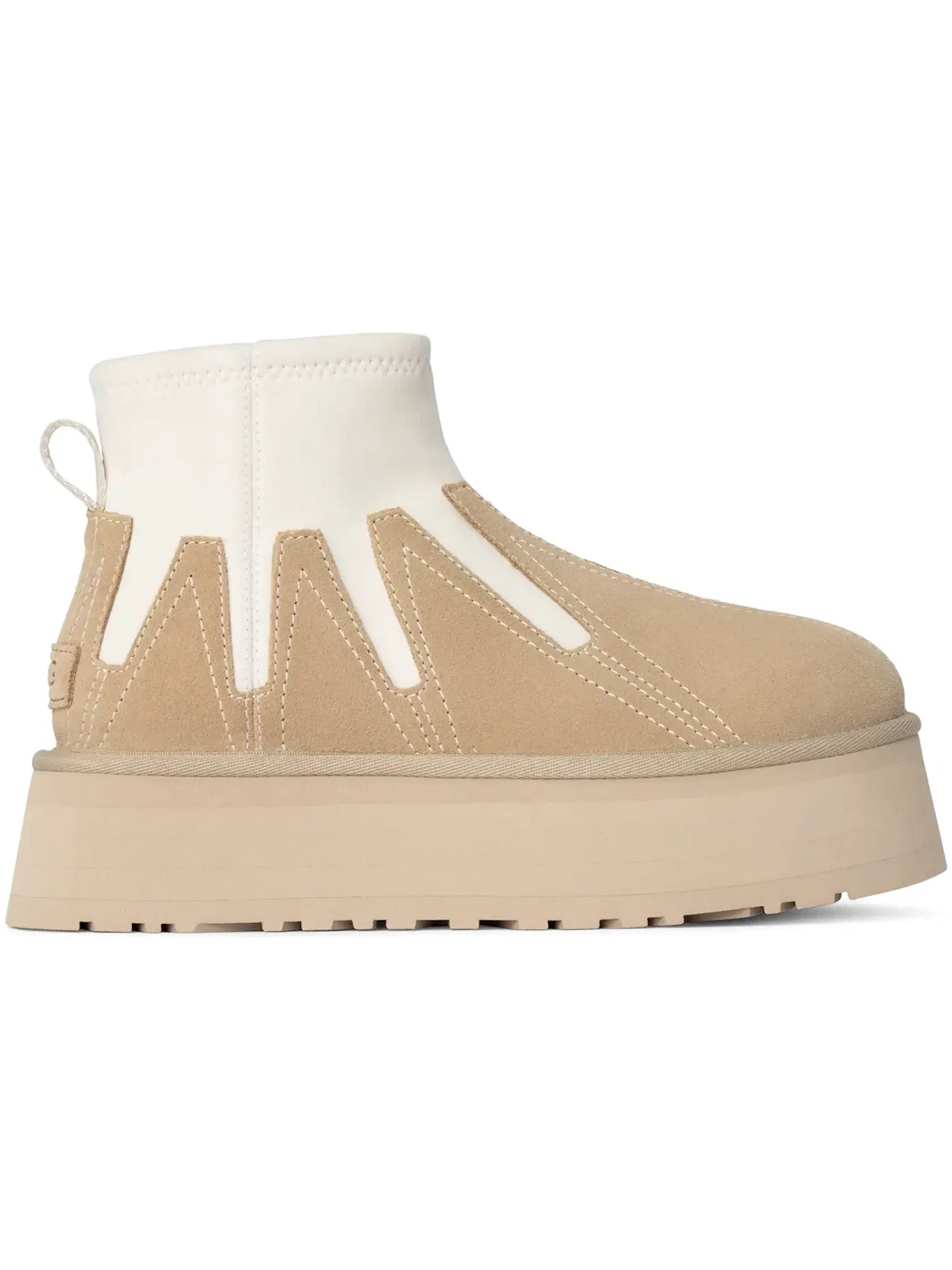 Ботинки женские UGG Classic Mini Dipper Sunwave — изображение 1 из 1, горчичный