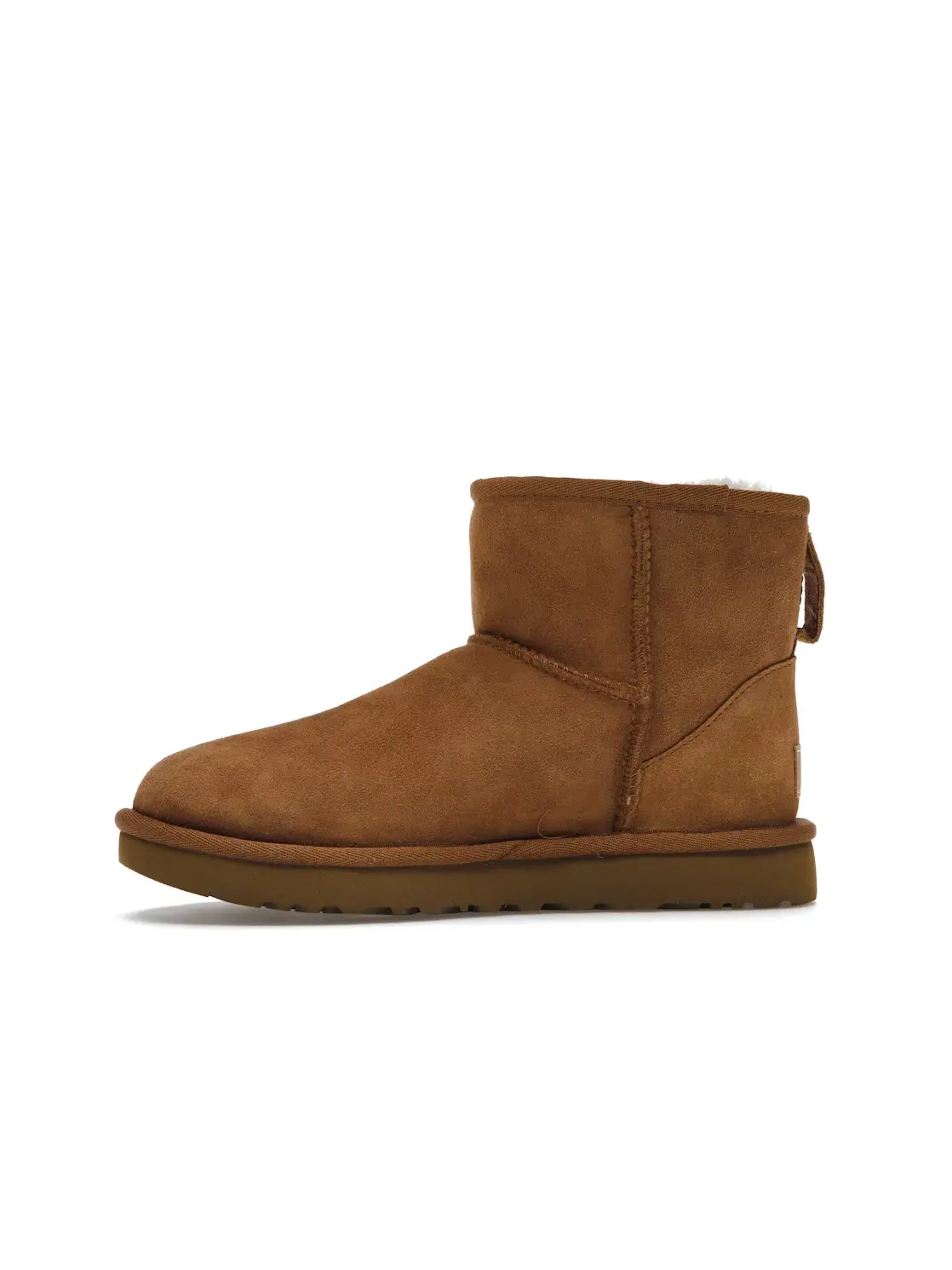 Ботинки женские UGG Classic Mini II — изображение 3 из 4, каштановый