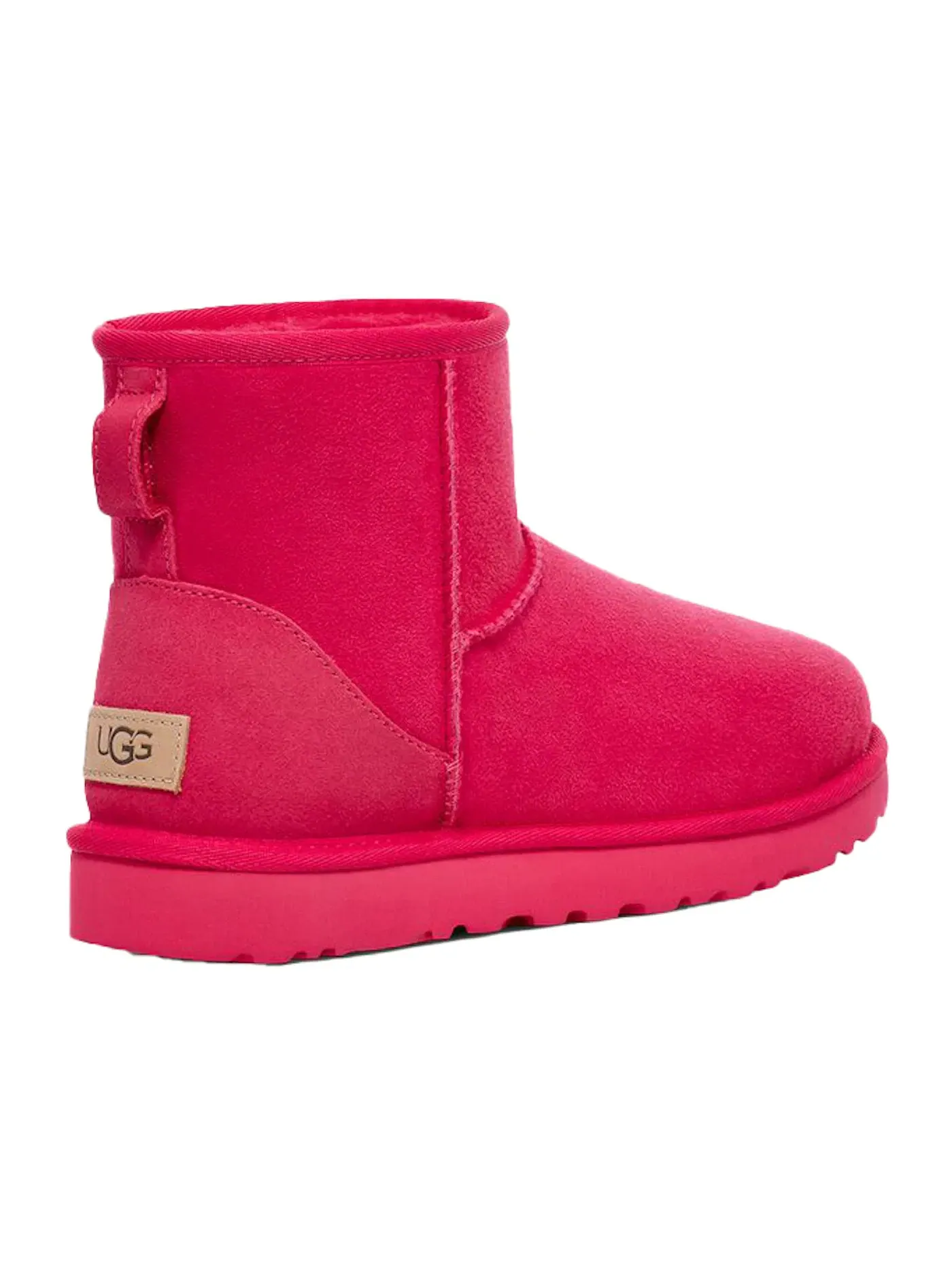 Ботинки женские UGG Classic Mini II — изображение 2 из 3, розовый