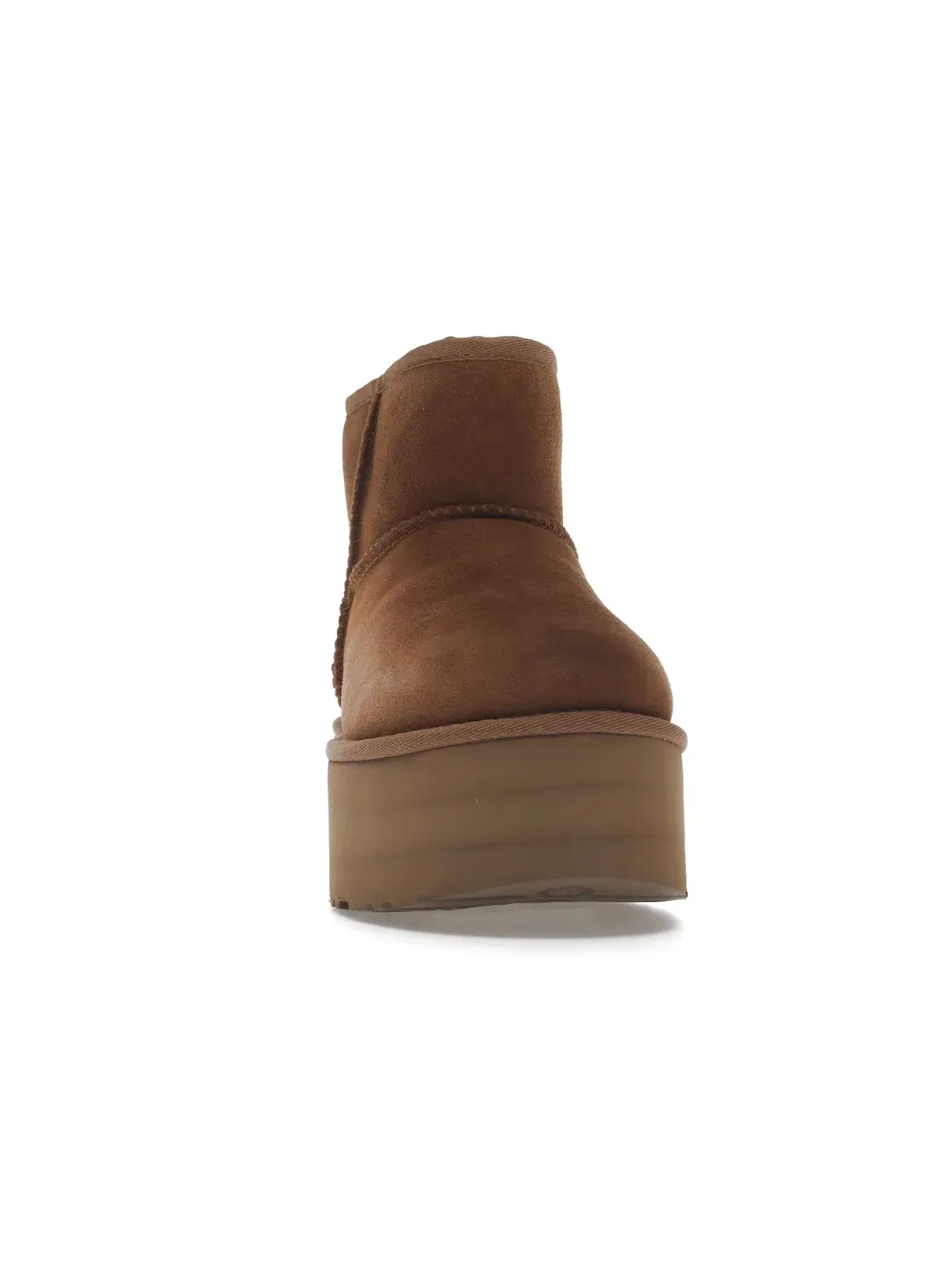 Ботинки женские UGG Classic Mini Platform — изображение 2 из 4, каштановый