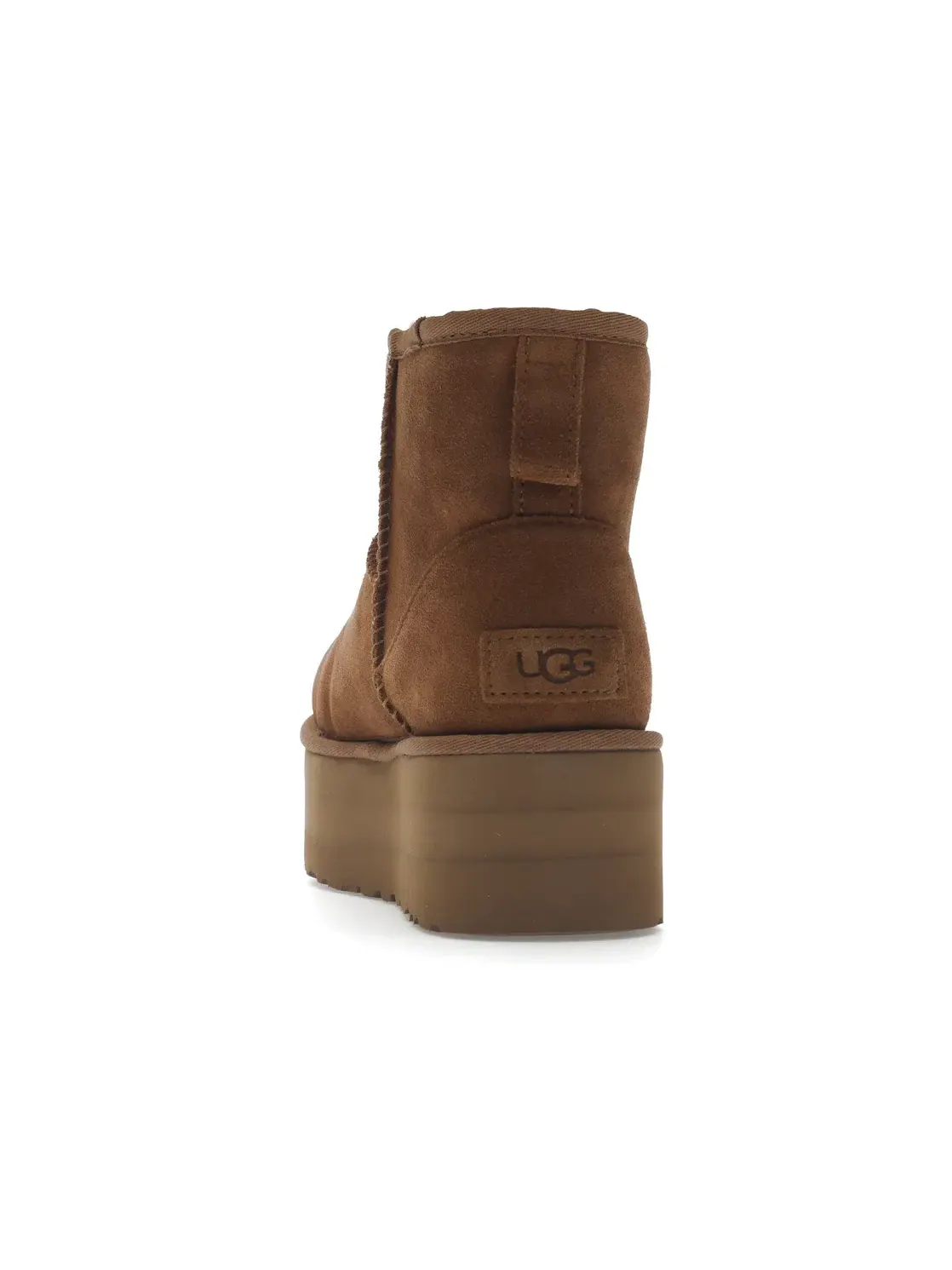 Ботинки женские UGG Classic Mini Platform — изображение 4 из 4, каштановый