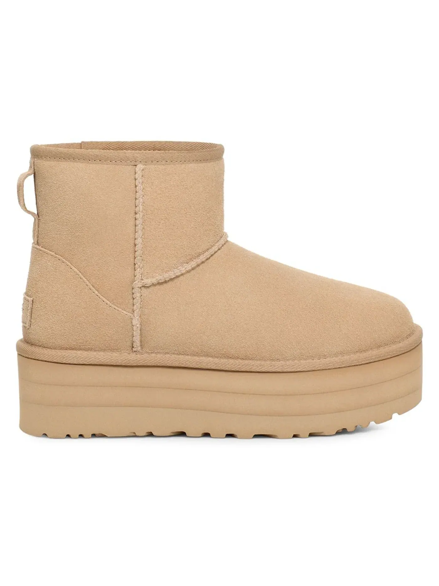 Ботинки женские UGG Classic Mini Platform — изображение 1 из 3, горчичный