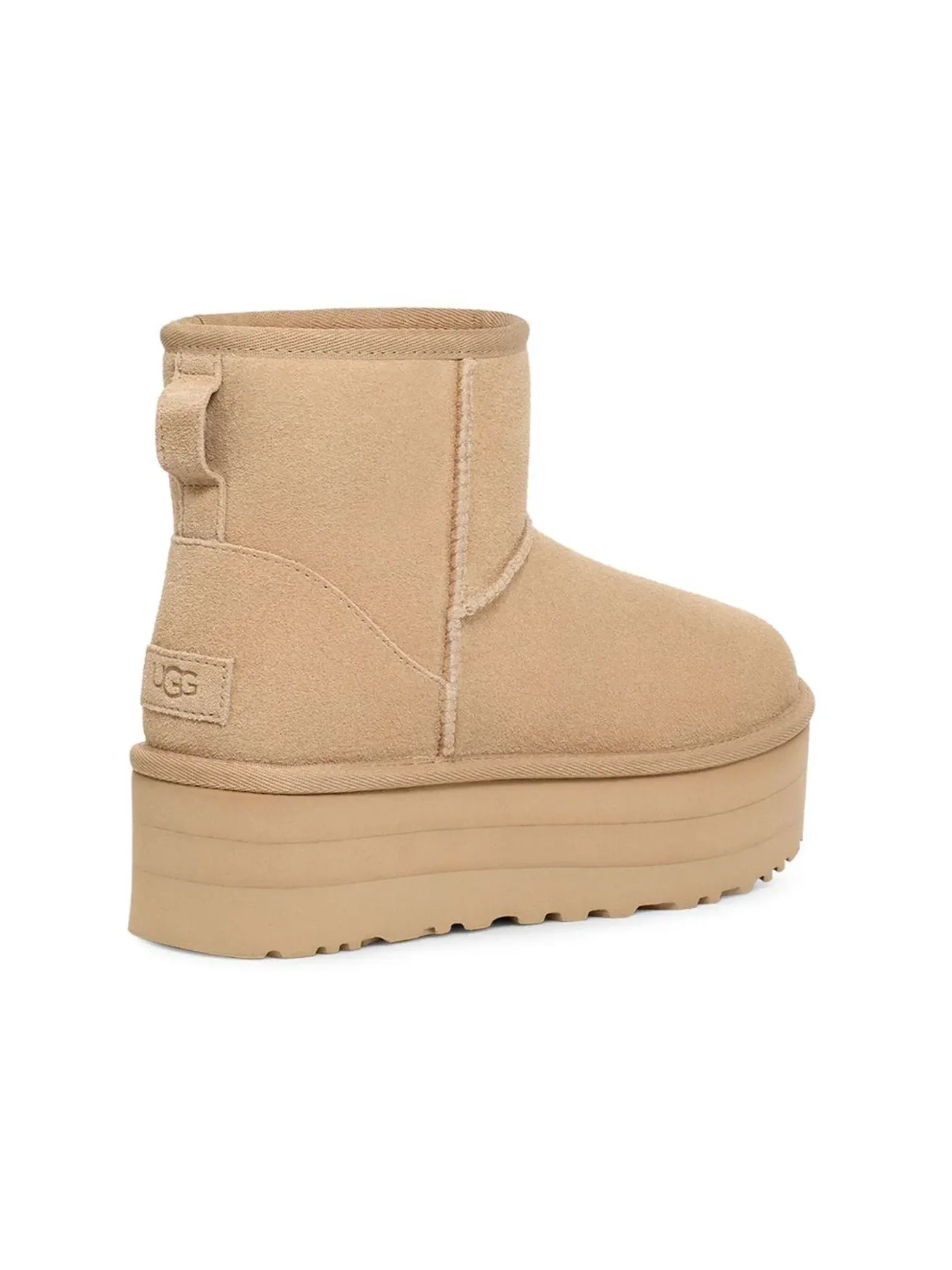 Ботинки женские UGG Classic Mini Platform — изображение 3 из 3, горчичный