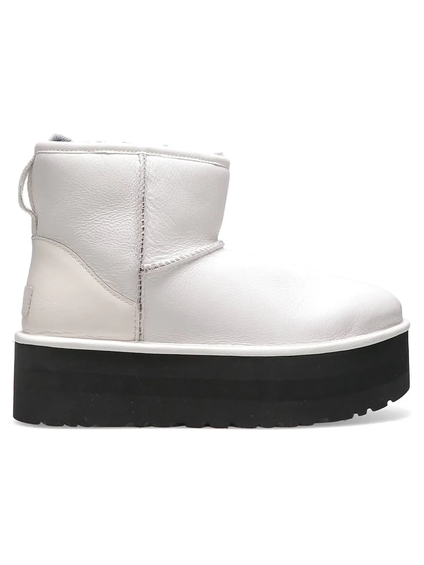 Ботинки женские UGG Classic Mini Platform Matte Ultra Matte — изображение 1 из 2, белый