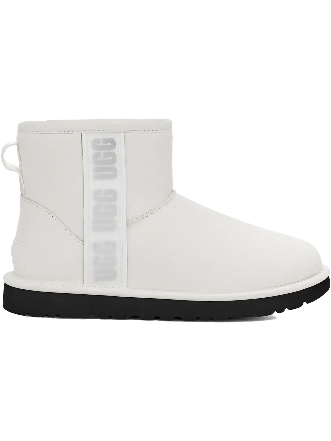 Ботинки женские UGG Classic Mini Side Logo Ultra Matte — изображение 1 из 3, белый