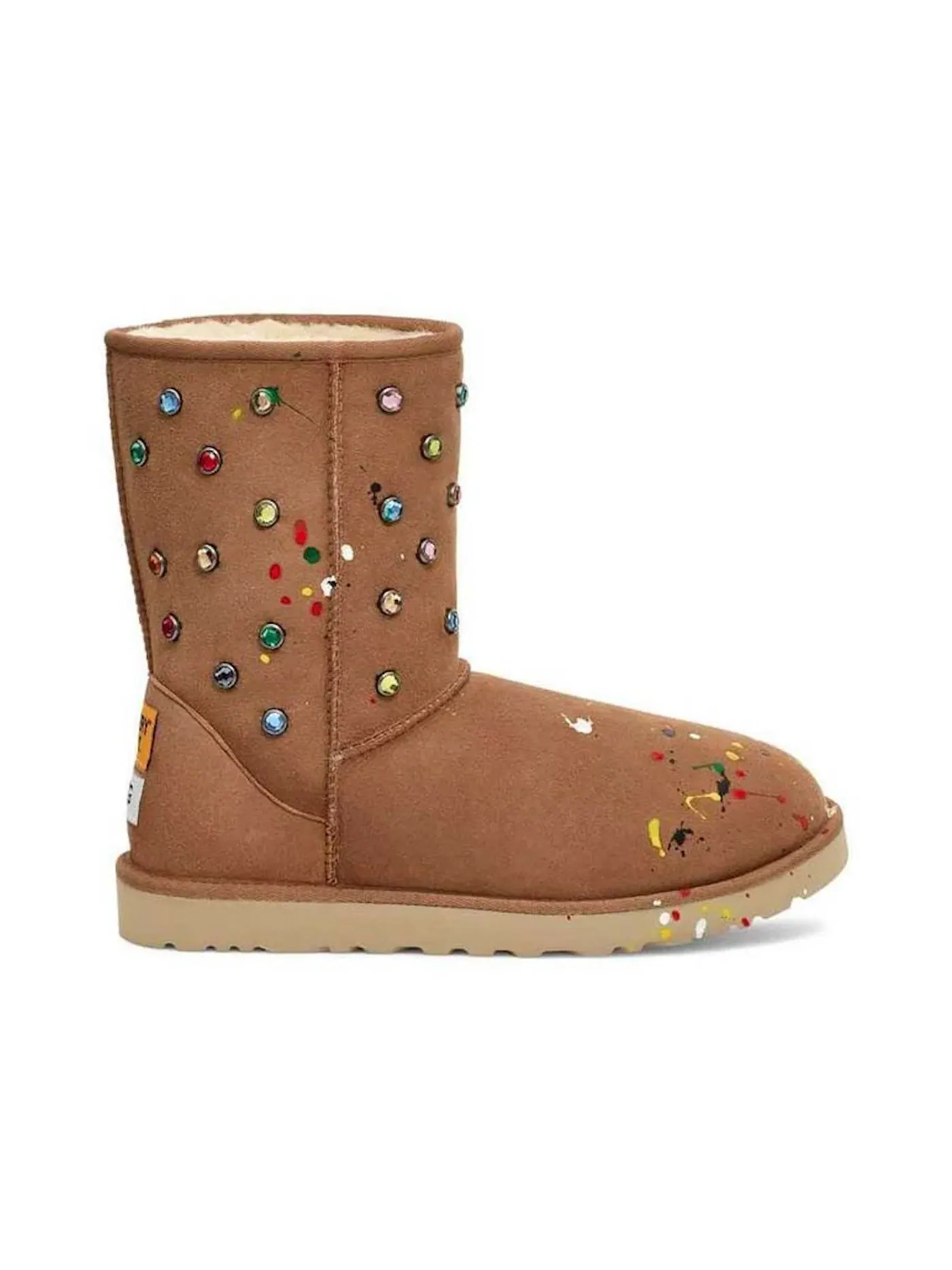 Ботинки мужские UGG Classic Short — изображение 1 из 1, каштановый