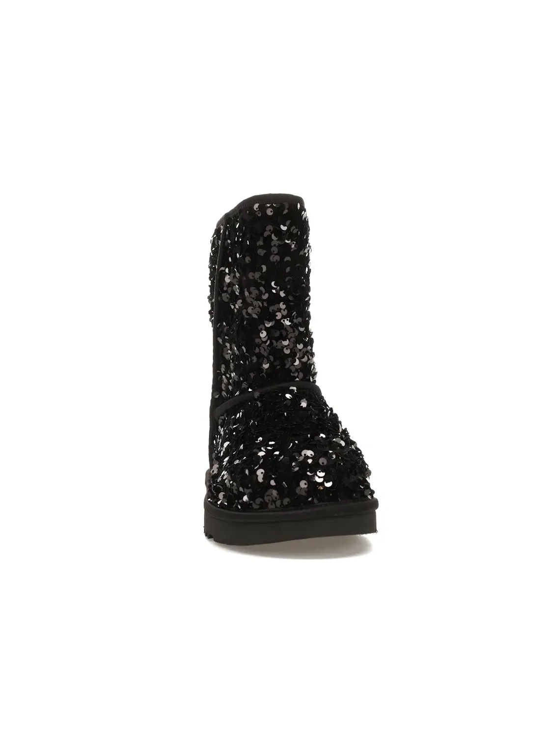 Ботинки женские UGG Classic Short Chunky Sequin — изображение 2 из 4, черный