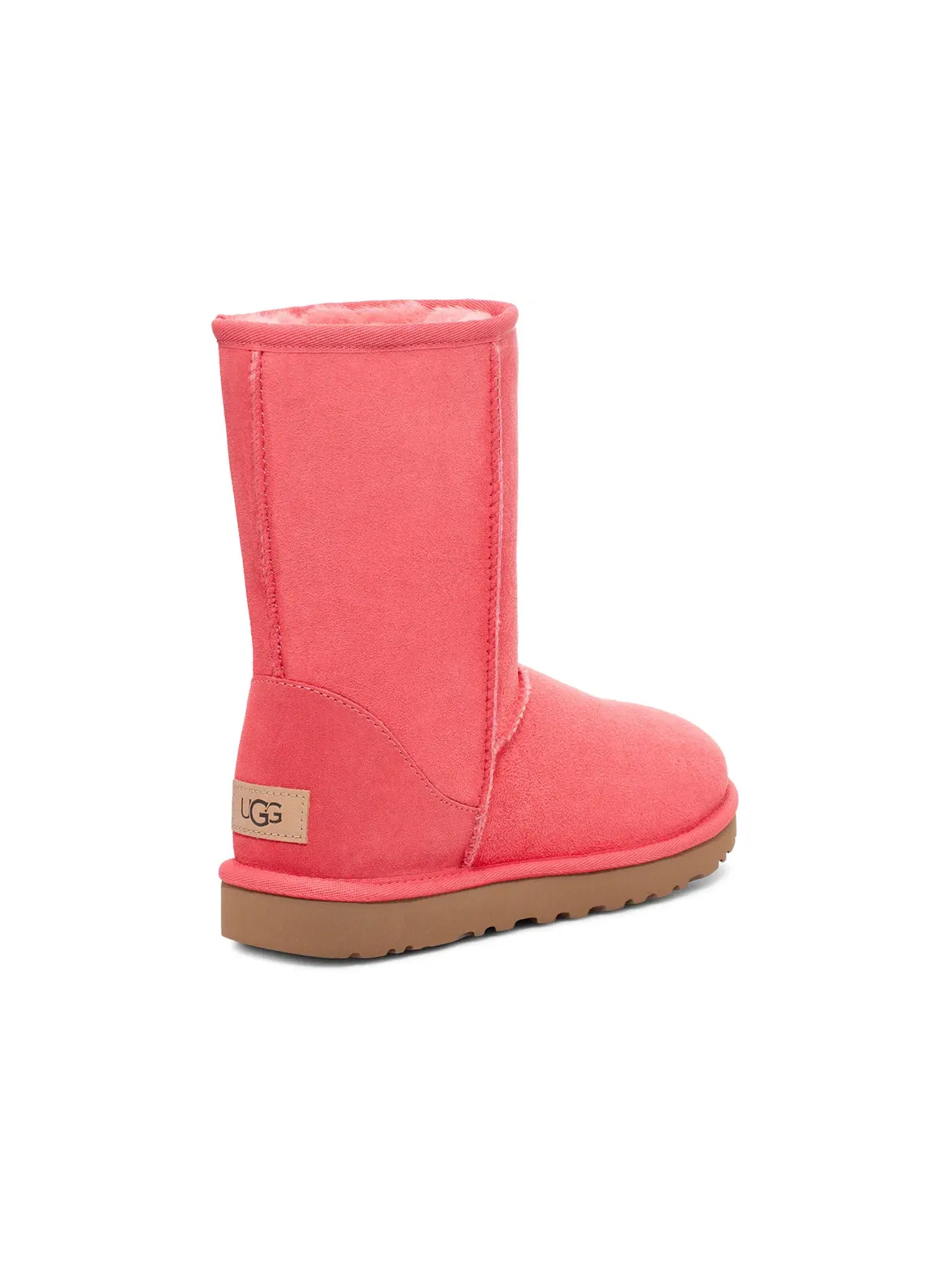 Ботинки женские UGG Classic Short II — изображение 2 из 3, коралловый