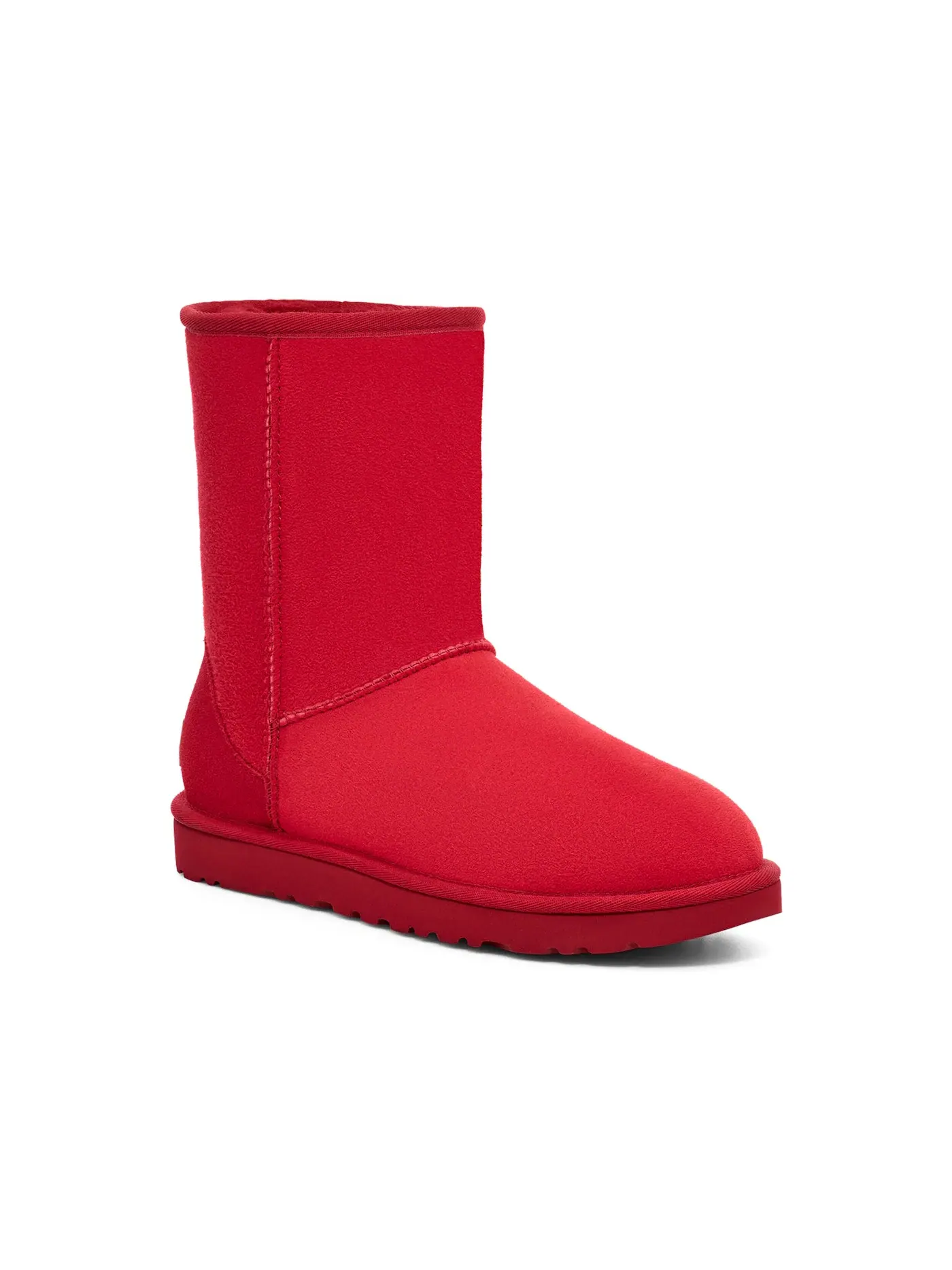 Ботинки женские UGG Classic Short II — изображение 3 из 3, красный
