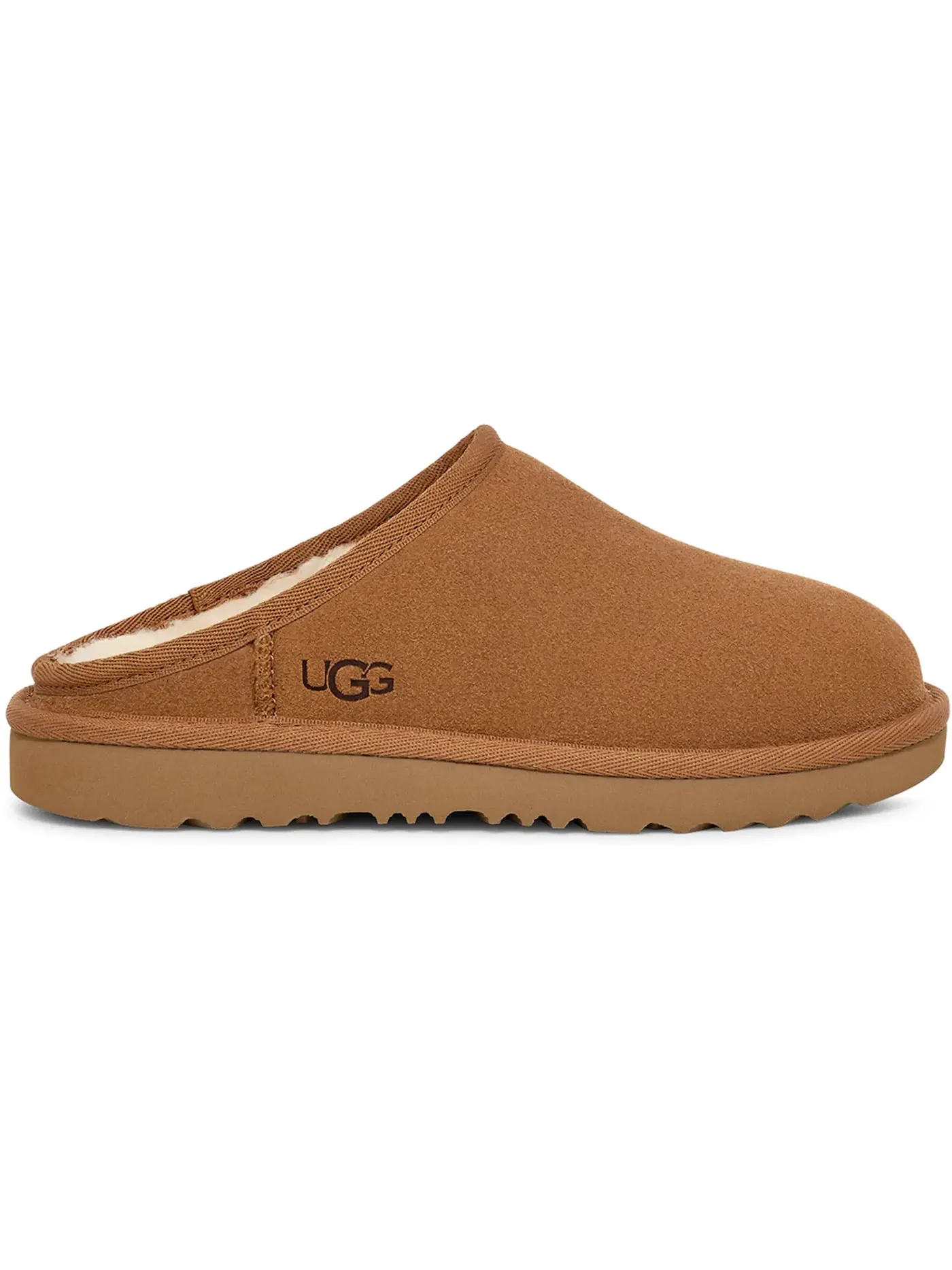 Тапочки детские UGG Classic Slip-On — изображение 1 из 1, каштановый