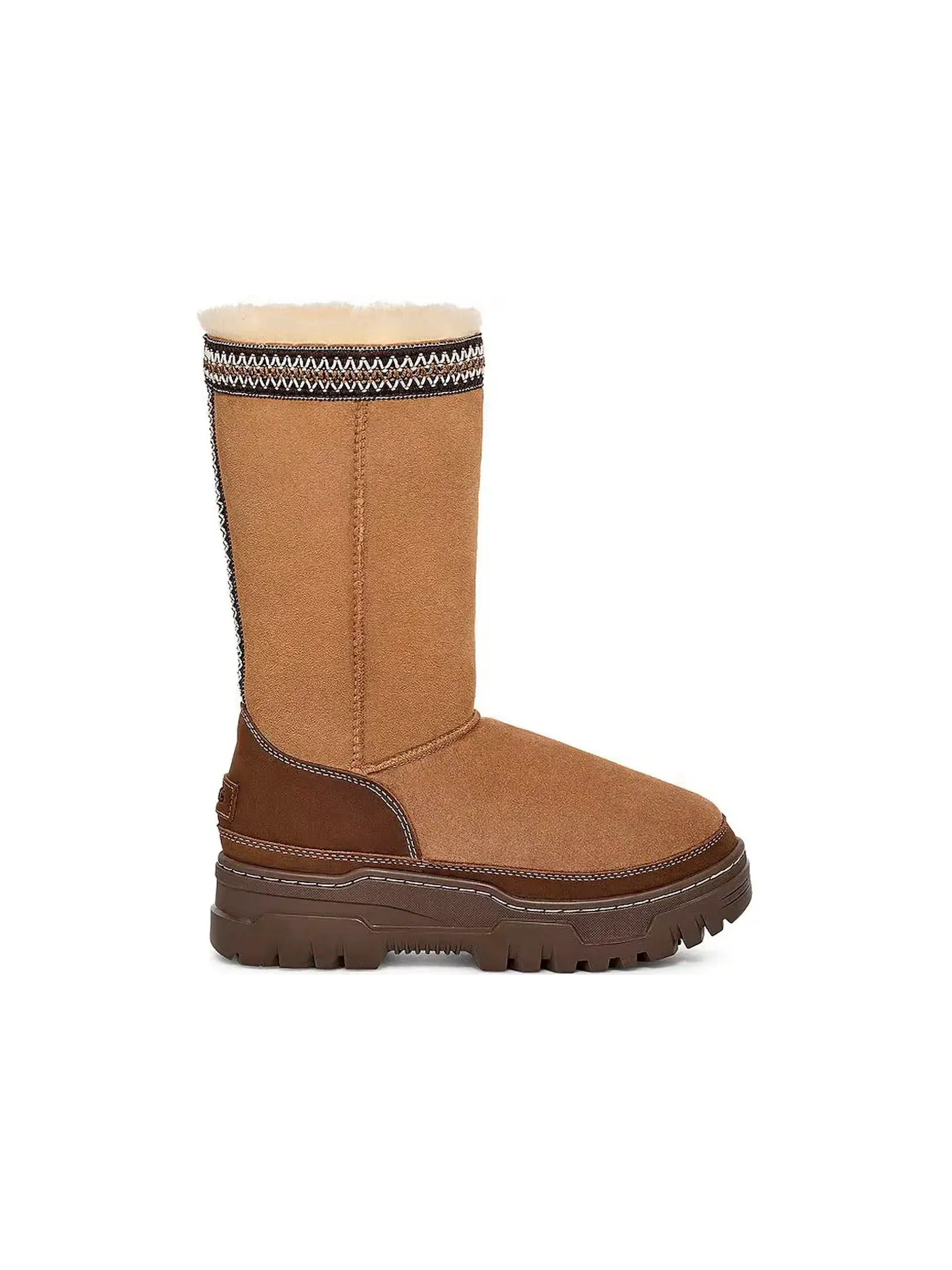 Ботинки женские UGG Classic Tall TrailGazer — изображение 1 из 1, каштановый