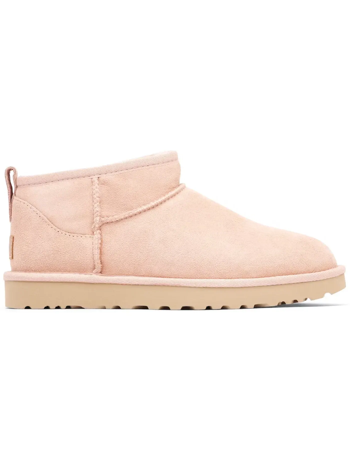 Женские ботинки UGG Classic Ultra Mini Boot — изображение 1 из 1, розовый
