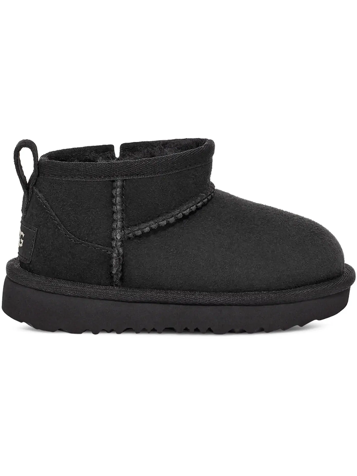Ботинки детские UGG Classic Ultra Mini — изображение 1 из 1, черный