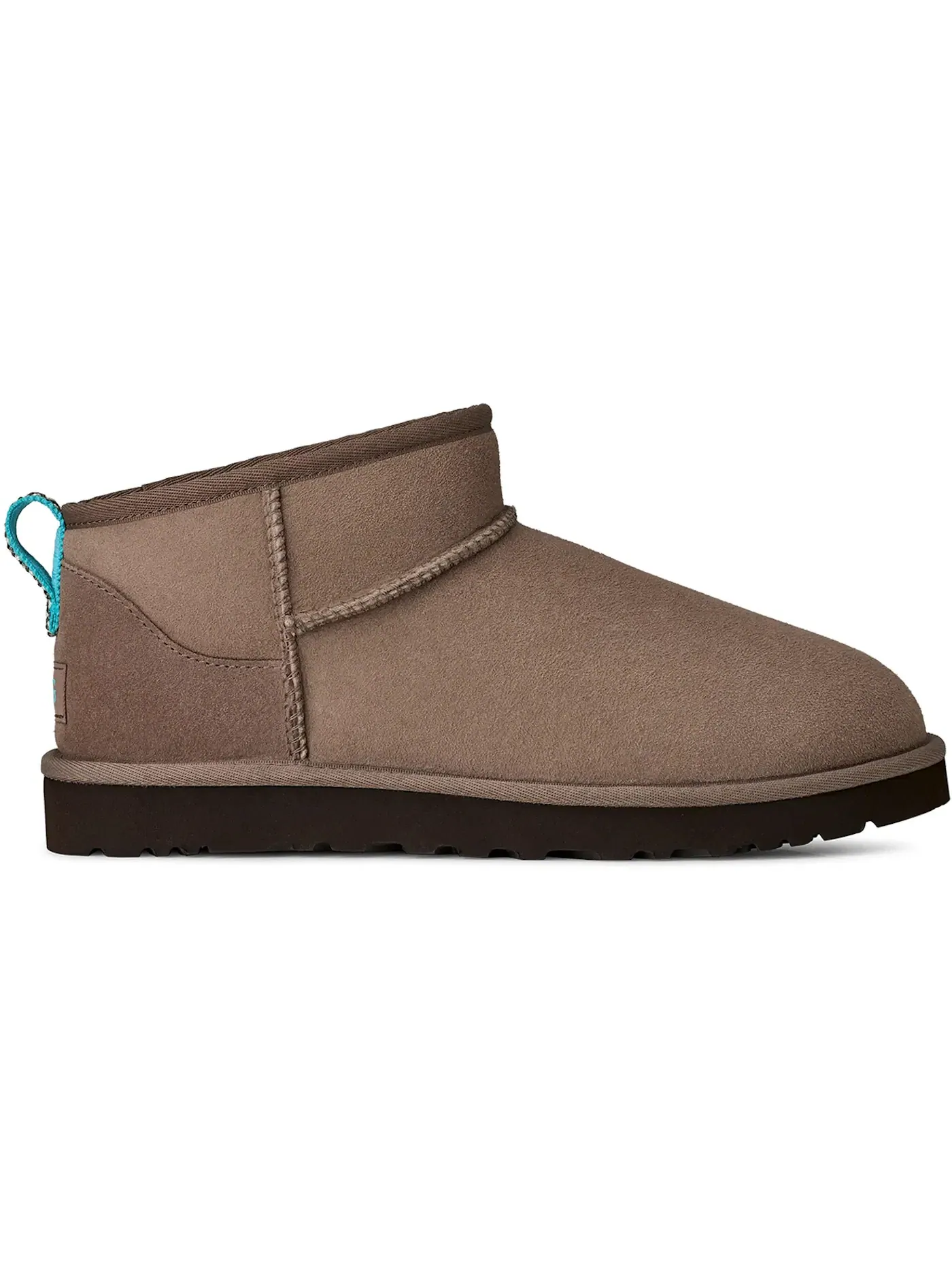 Ботинки мужские UGG Classic Ultra Mini — изображение 1 из 1, серо-бежевый/голубой