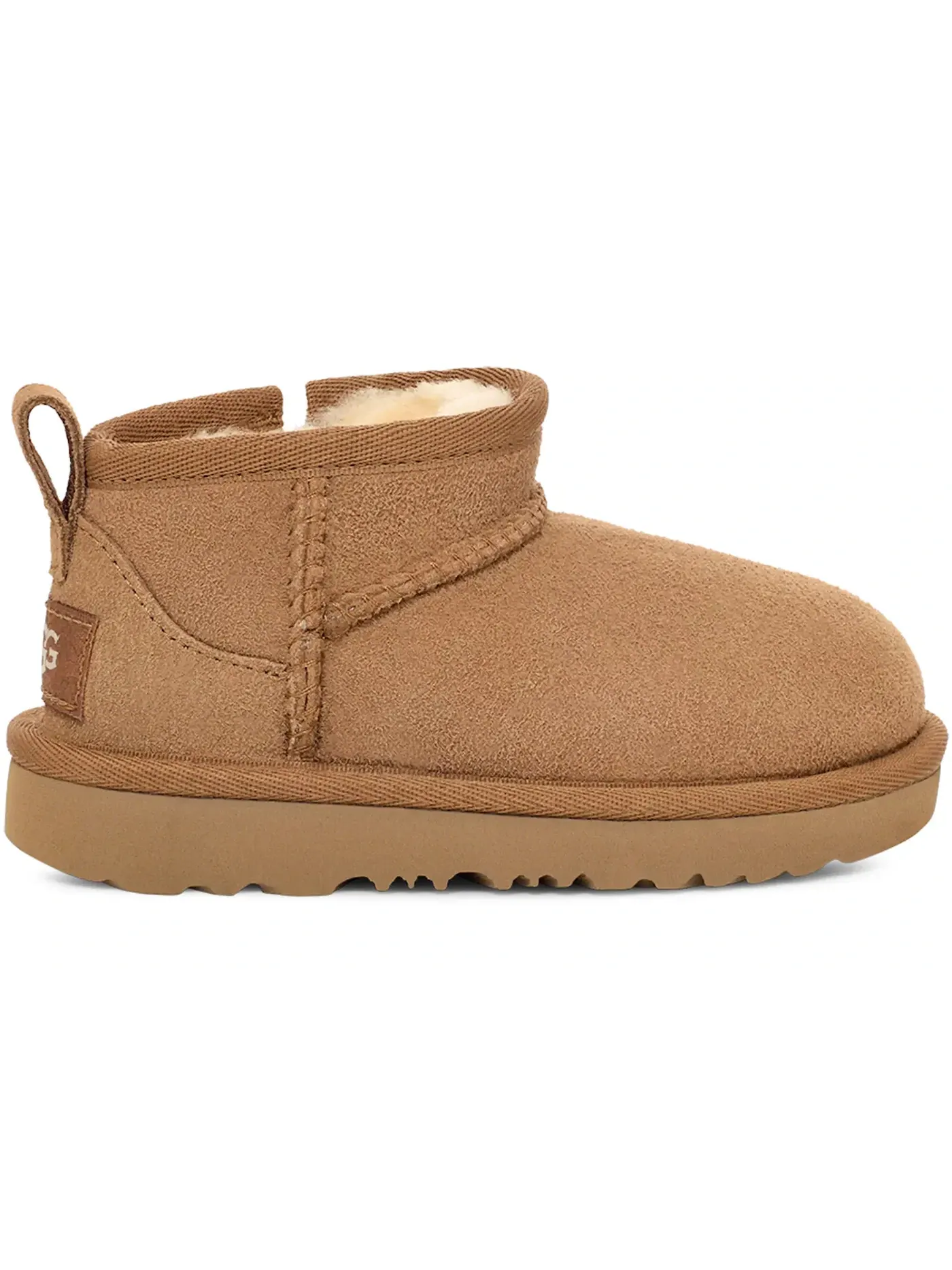 Ботинки детские UGG Classic Ultra Mini — изображение 1 из 1, каштановый