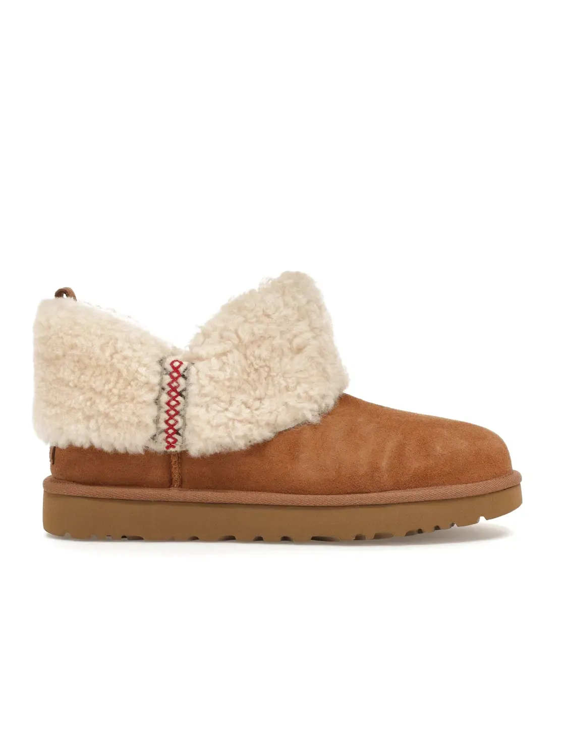 Ботинки женские UGG Classic Ultra Mini — изображение 1 из 4, каштановый