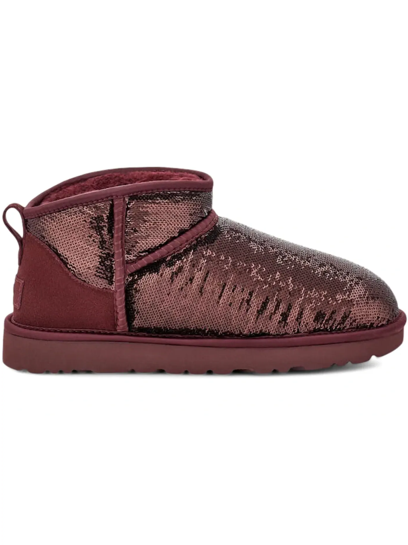 Сапоги женские UGG Classic Ultra Mini — изображение 1 из 3, фиолетовый