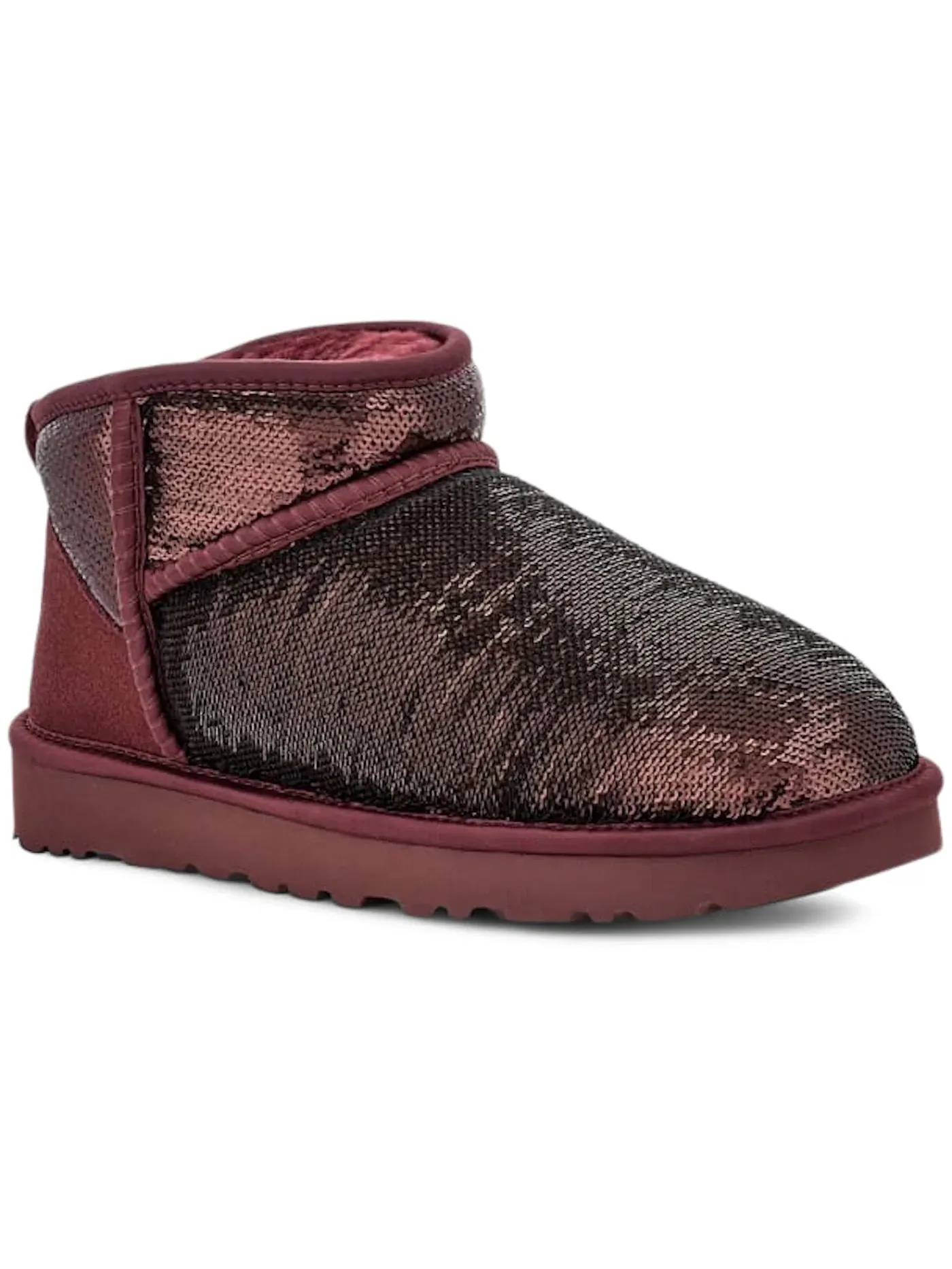 Сапоги женские UGG Classic Ultra Mini — изображение 2 из 3, фиолетовый