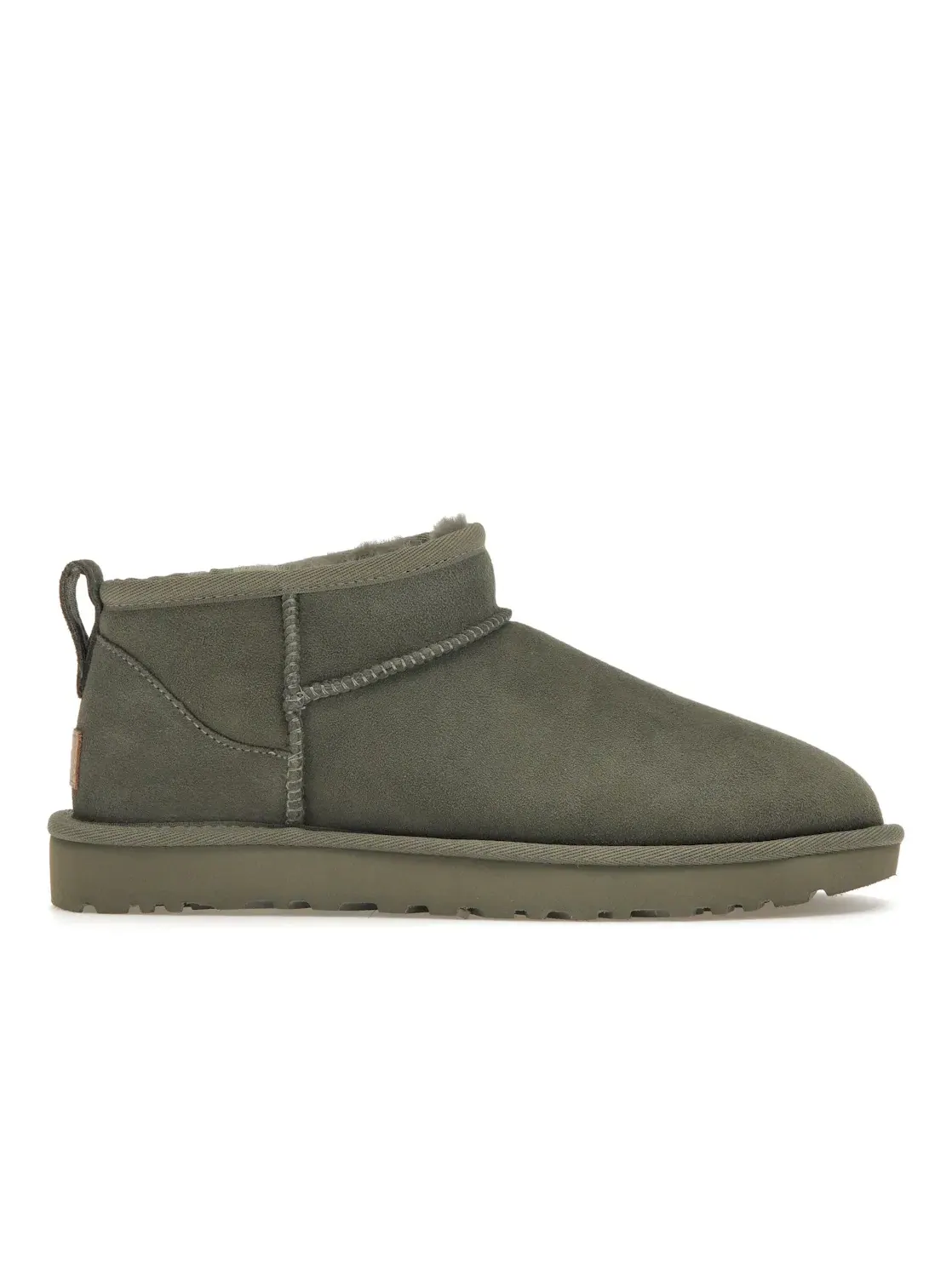 Сапоги женские UGG Classic Ultra Mini — изображение 1 из 4, зеленый