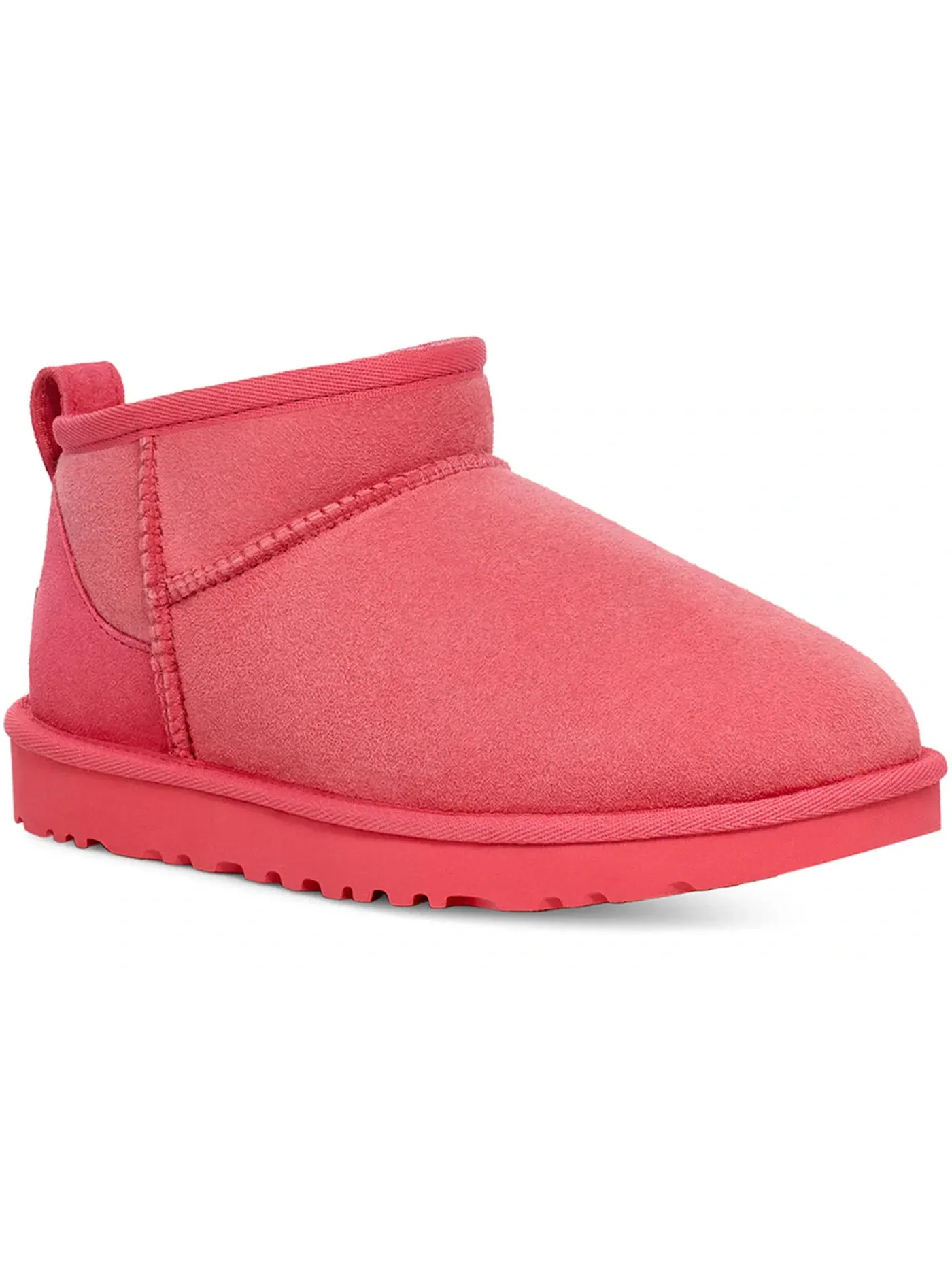 Ботинки женские UGG Classic Ultra Mini — изображение 2 из 3, розовый