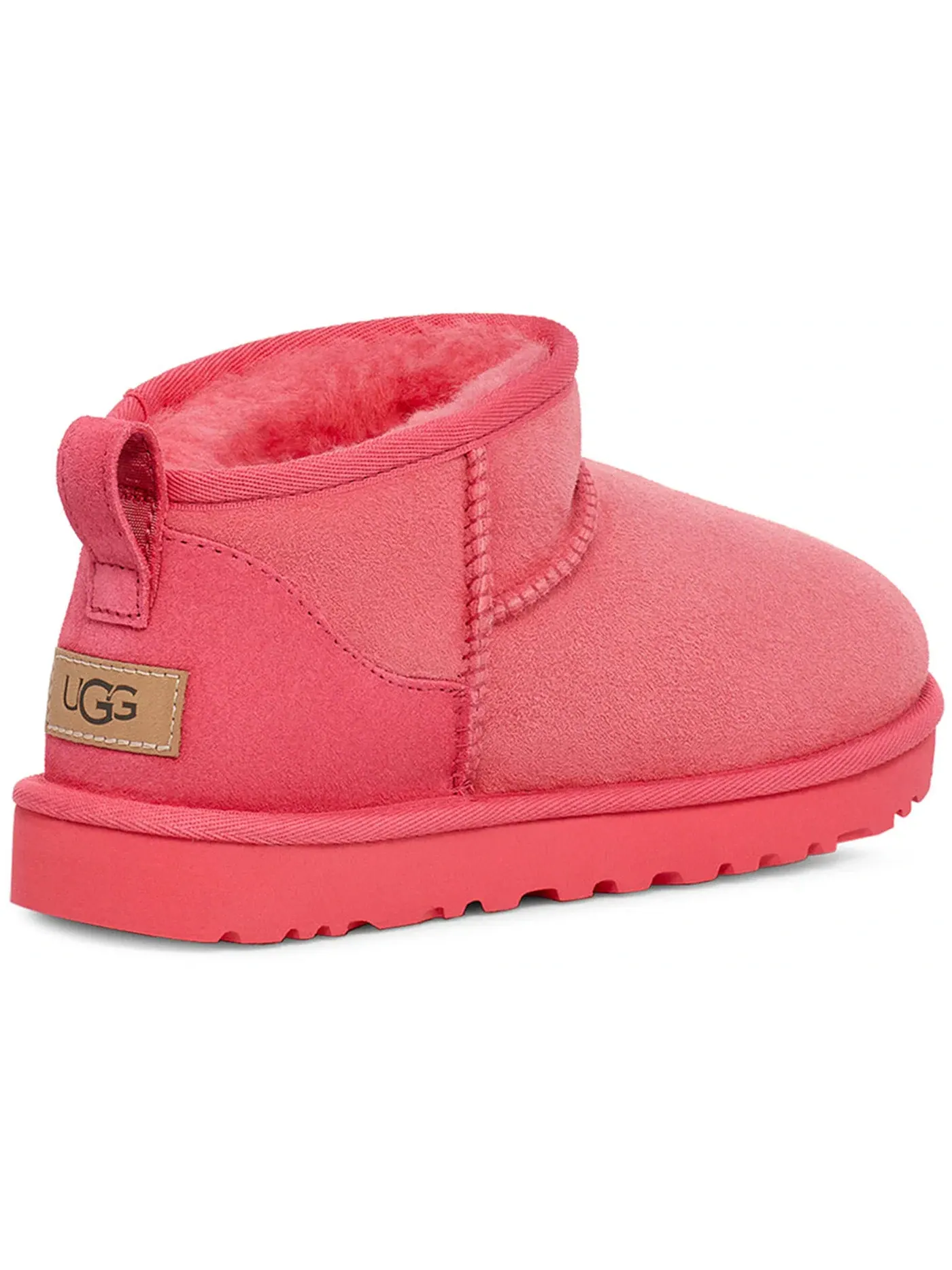 Ботинки женские UGG Classic Ultra Mini — изображение 3 из 3, розовый