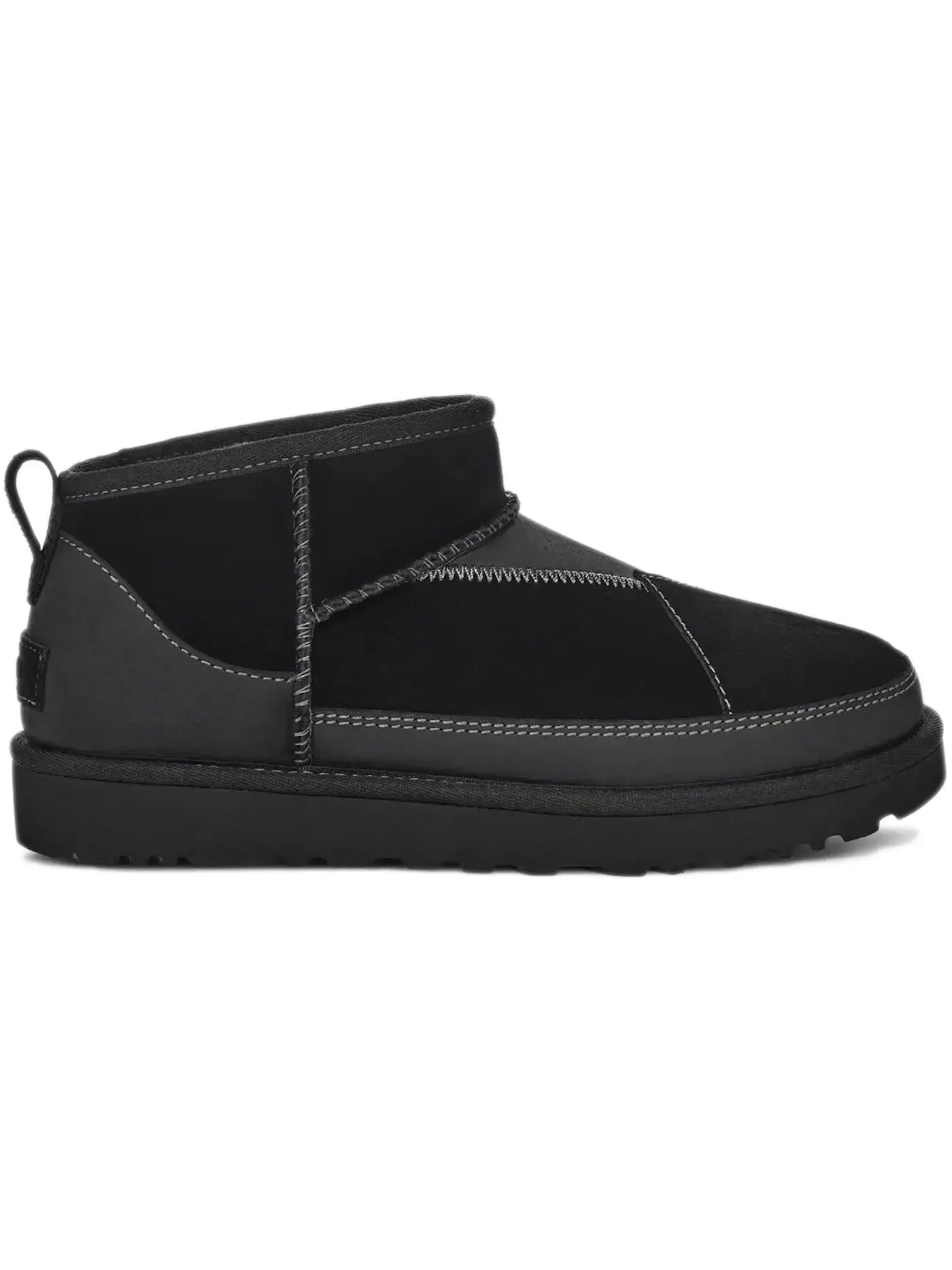 Сапоги женские UGG Classic Ultra Mini — изображение 1 из 1, черный/разноцветный