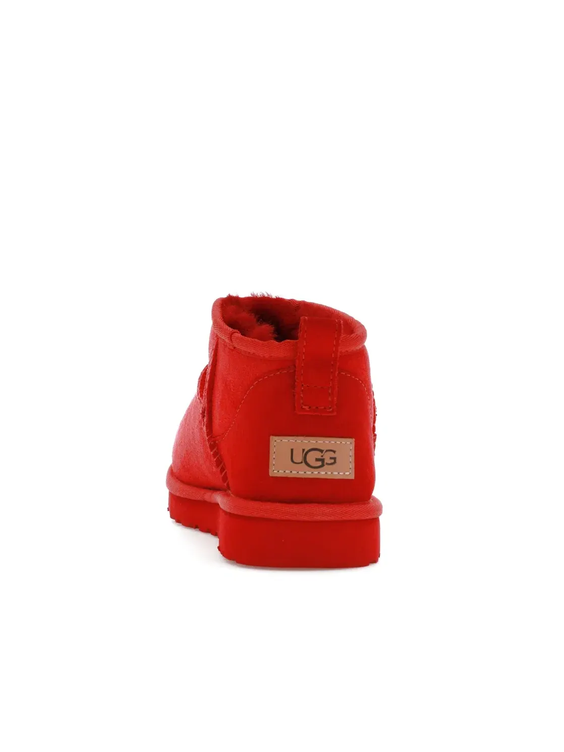 Ботинки женские UGG Classic Ultra Mini — изображение 4 из 4, красный