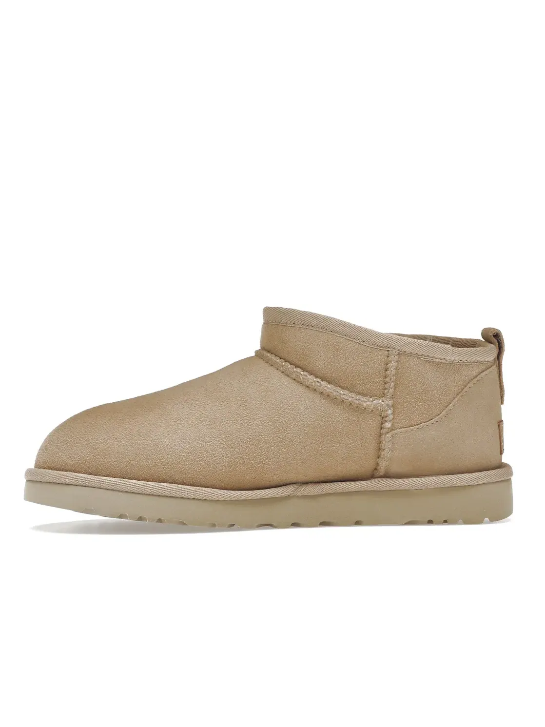 Сапоги женские UGG Classic Ultra Mini — изображение 3 из 4, коричневый/серо-бежевый
