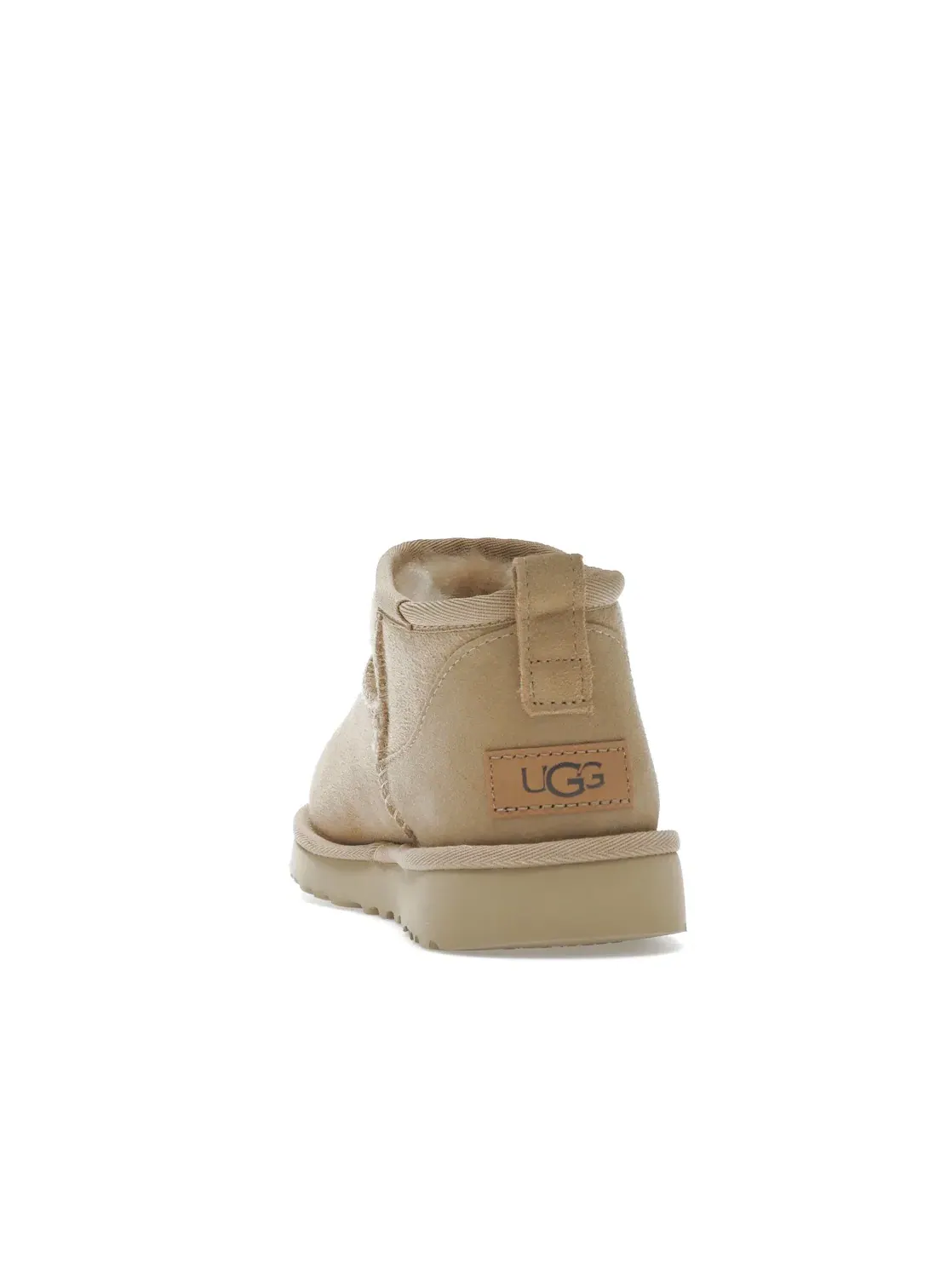 Сапоги женские UGG Classic Ultra Mini — изображение 4 из 4, коричневый/серо-бежевый