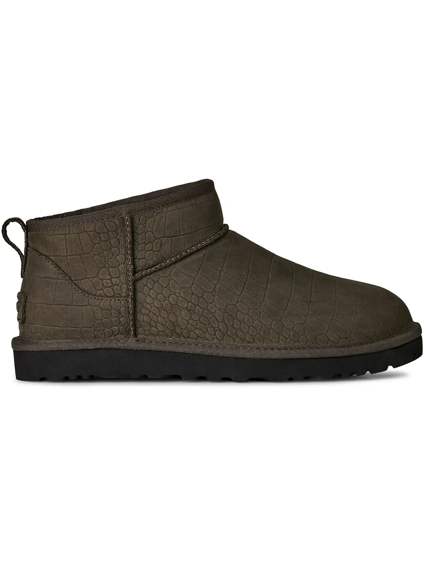 Ботинки мужские UGG Classic Ultra Mini Embossed — изображение 1 из 1, дымчато-серый