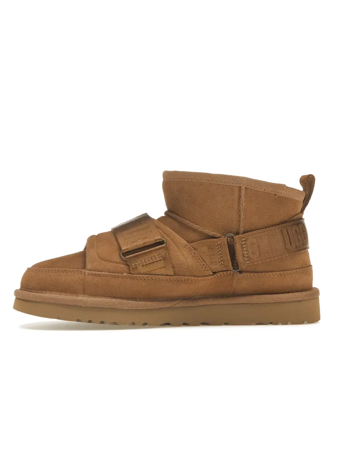Ботинки женские UGG Classic Ultra Mini Hybrid — изображение 3 из 4, каштановый