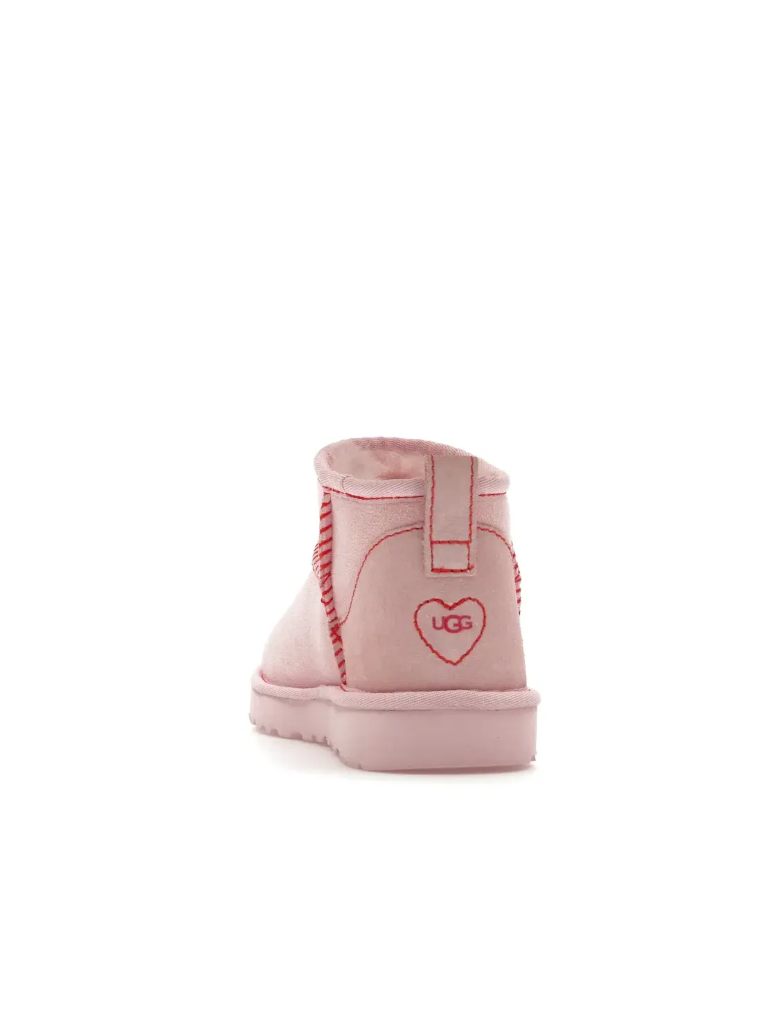Ботинки женские UGG Classic Ultra Mini Love — изображение 4 из 4, розовый
