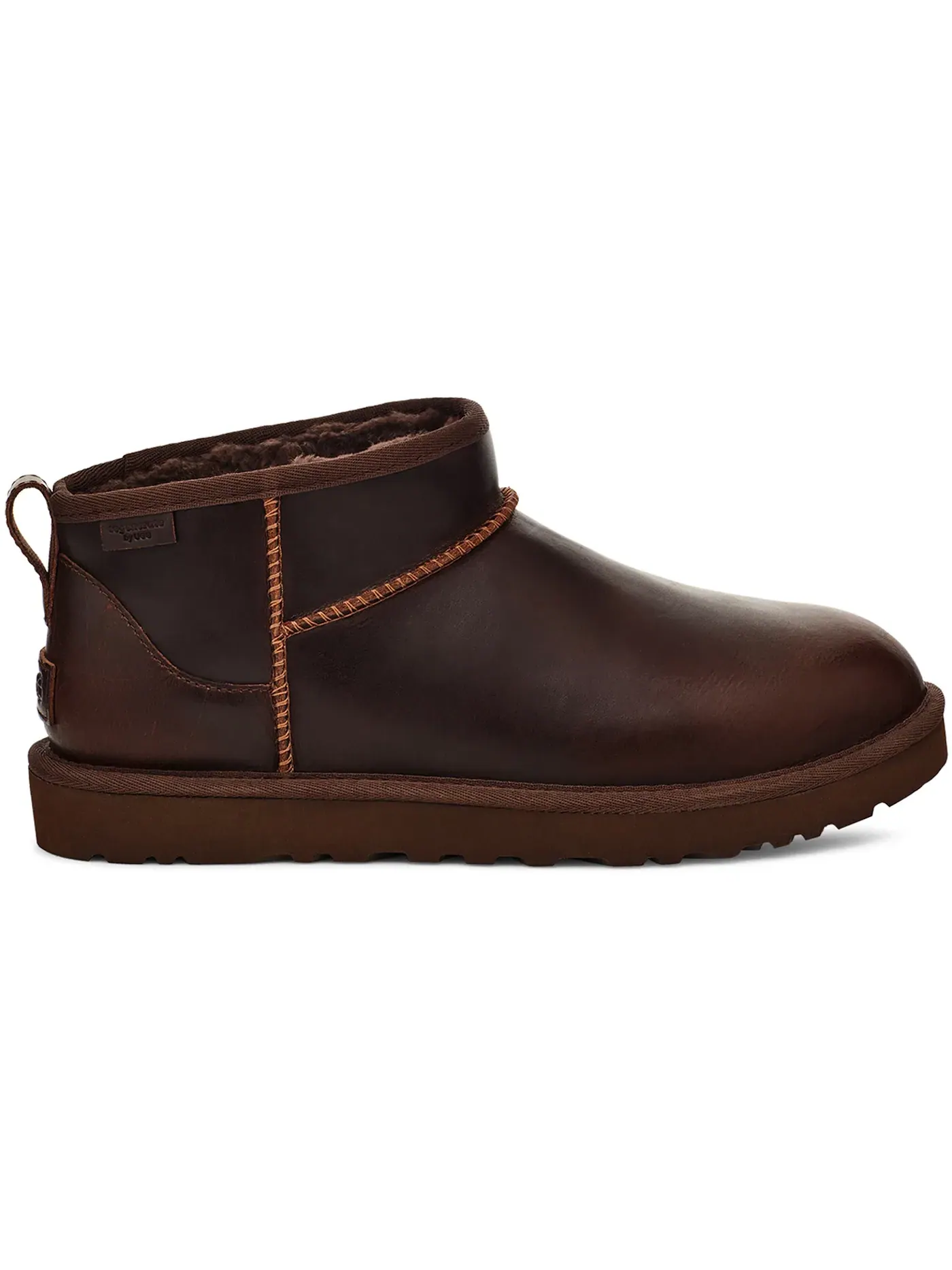 Ботинки мужские UGG Classic Ultra Mini Lthr Regen — изображение 1 из 1, серо-коричневый