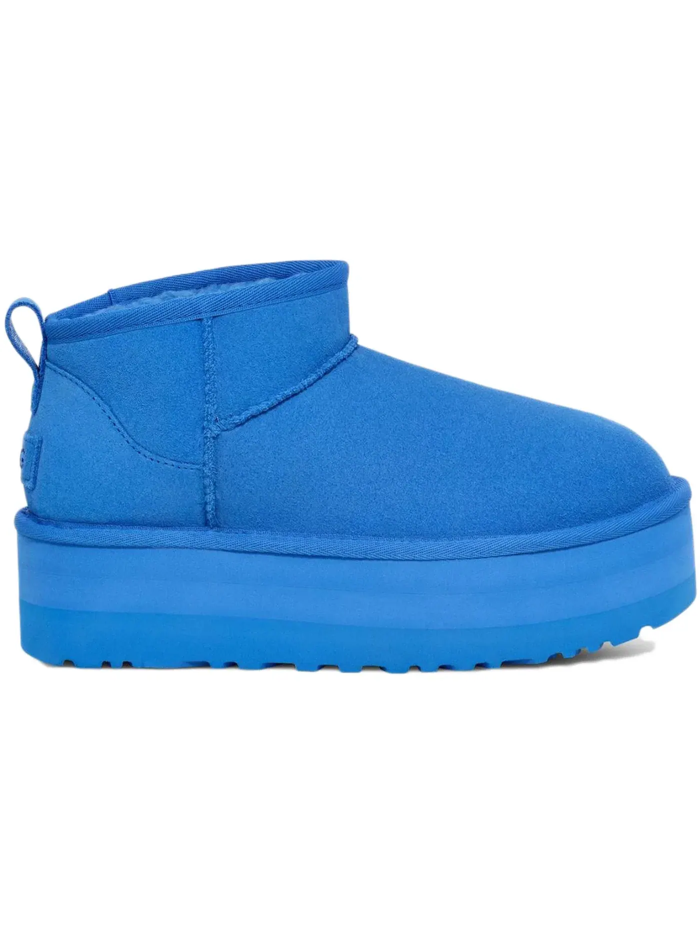 Ботинки женские UGG Classic Ultra Mini Platform — изображение 1 из 1, голубой