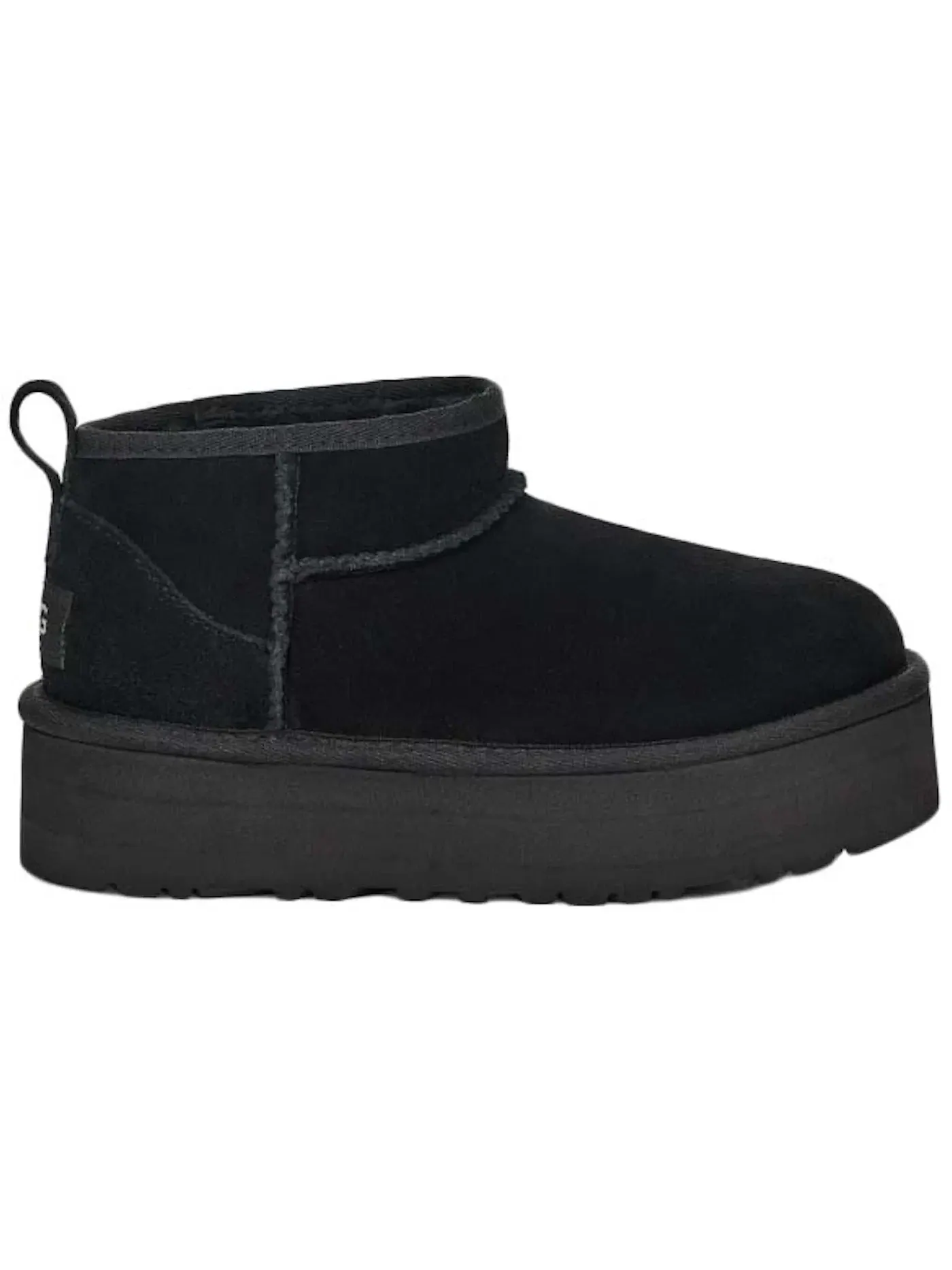 Ботинки детские UGG Classic Ultra Mini Platform — изображение 1 из 1, черный