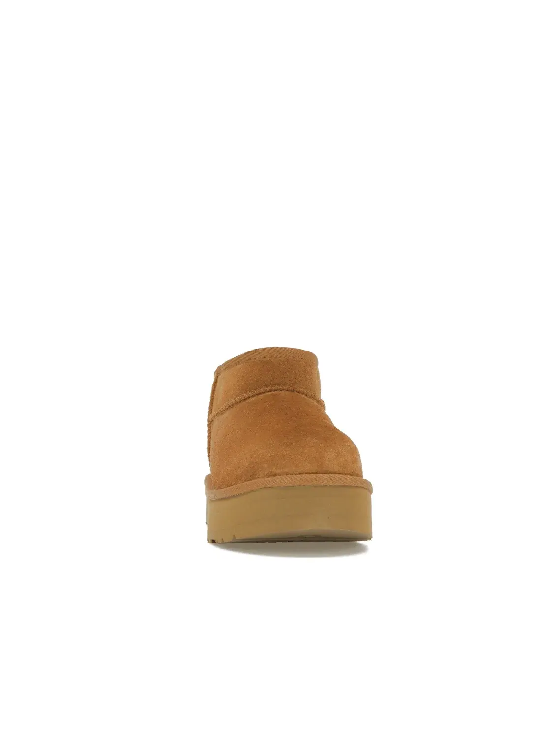 Ботинки детские UGG Classic Ultra Mini Platform — изображение 2 из 4, каштановый