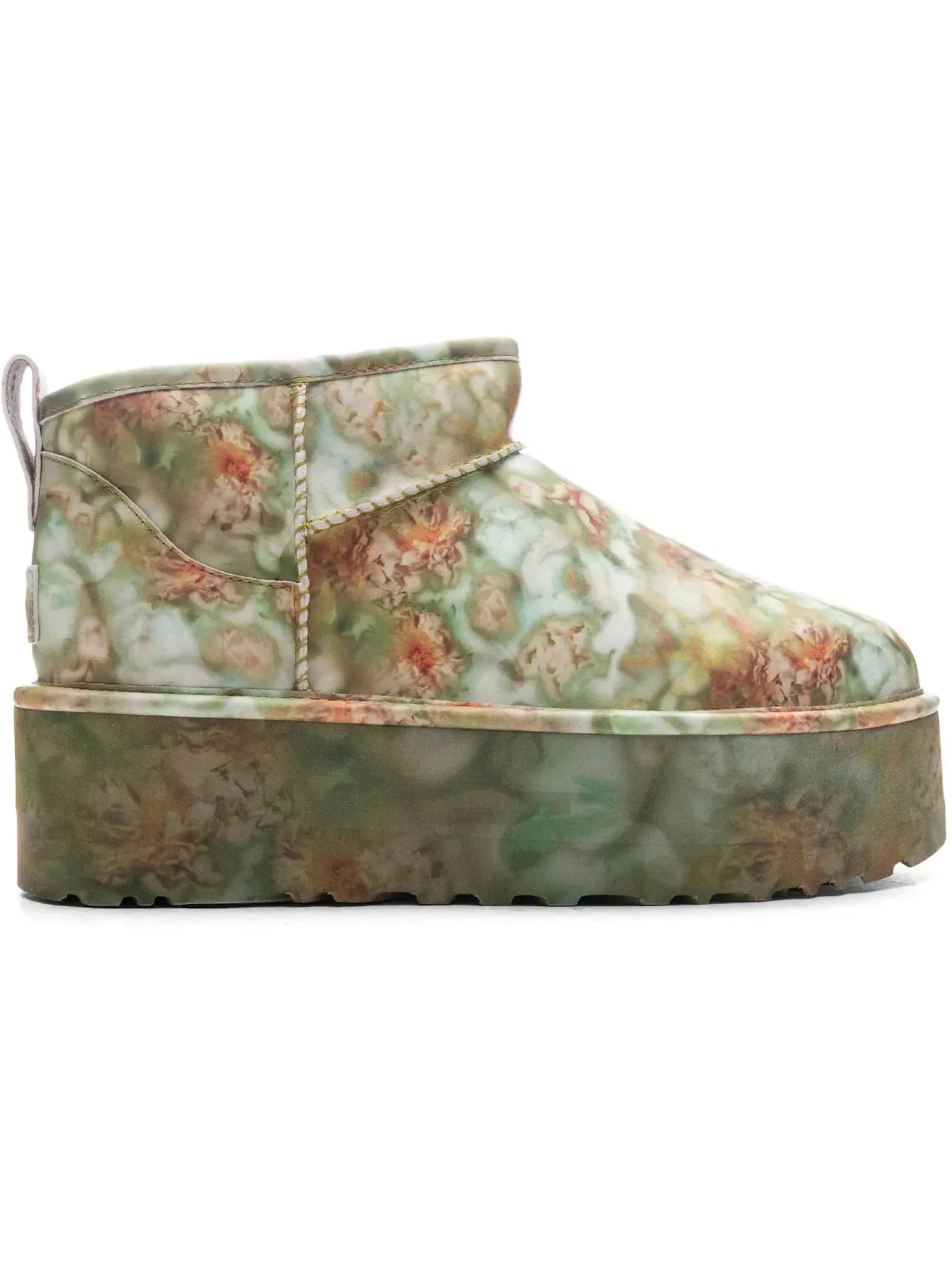 Ботинки мужские UGG Classic Ultra Mini Platform — изображение 1 из 1, зеленый