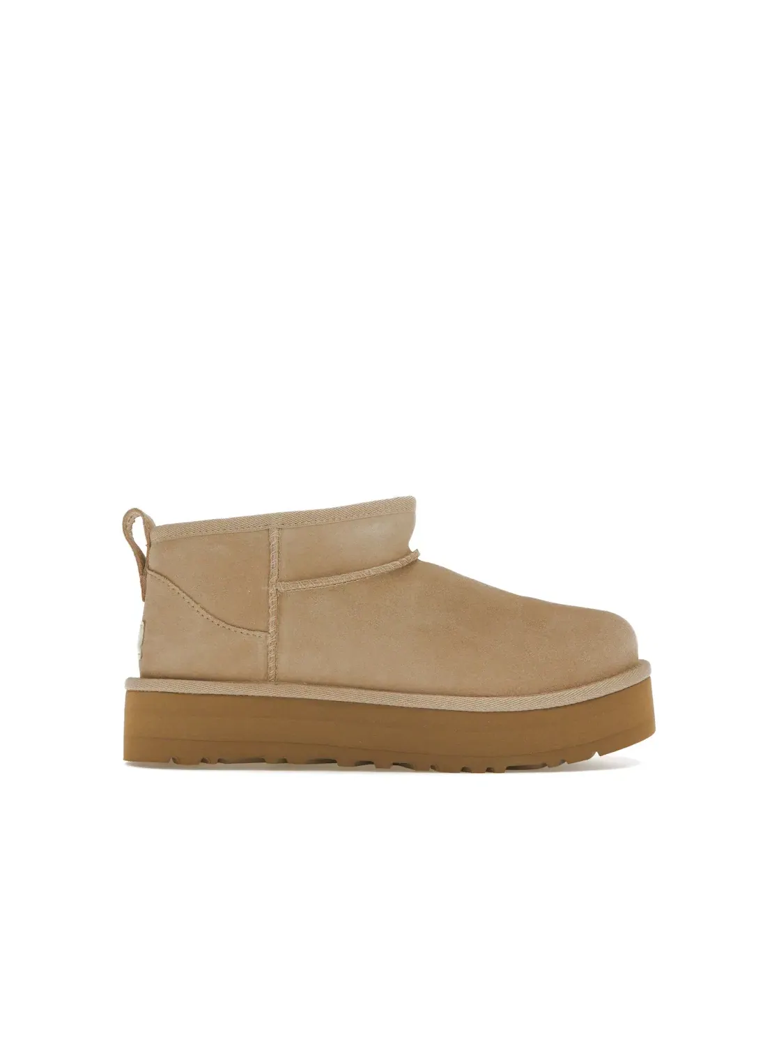 Ботинки детские UGG Classic Ultra Mini Platform — изображение 1 из 4, песочный