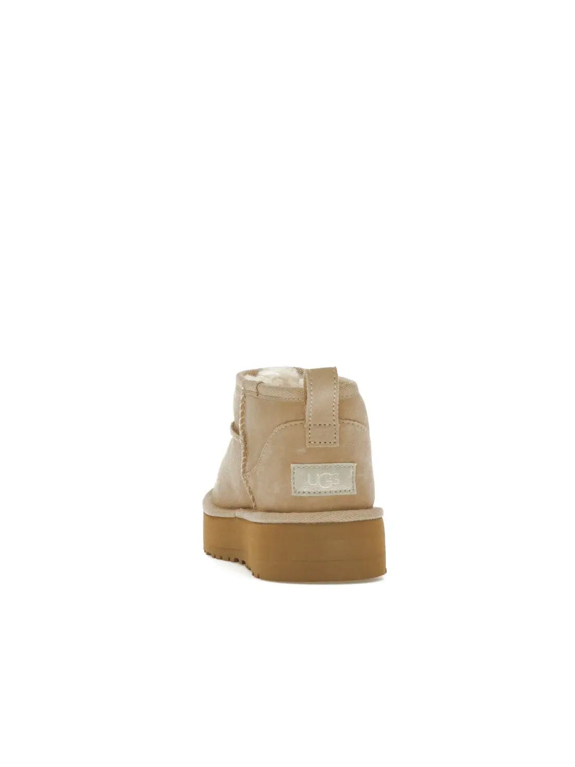 Ботинки детские UGG Classic Ultra Mini Platform — изображение 4 из 4, песочный