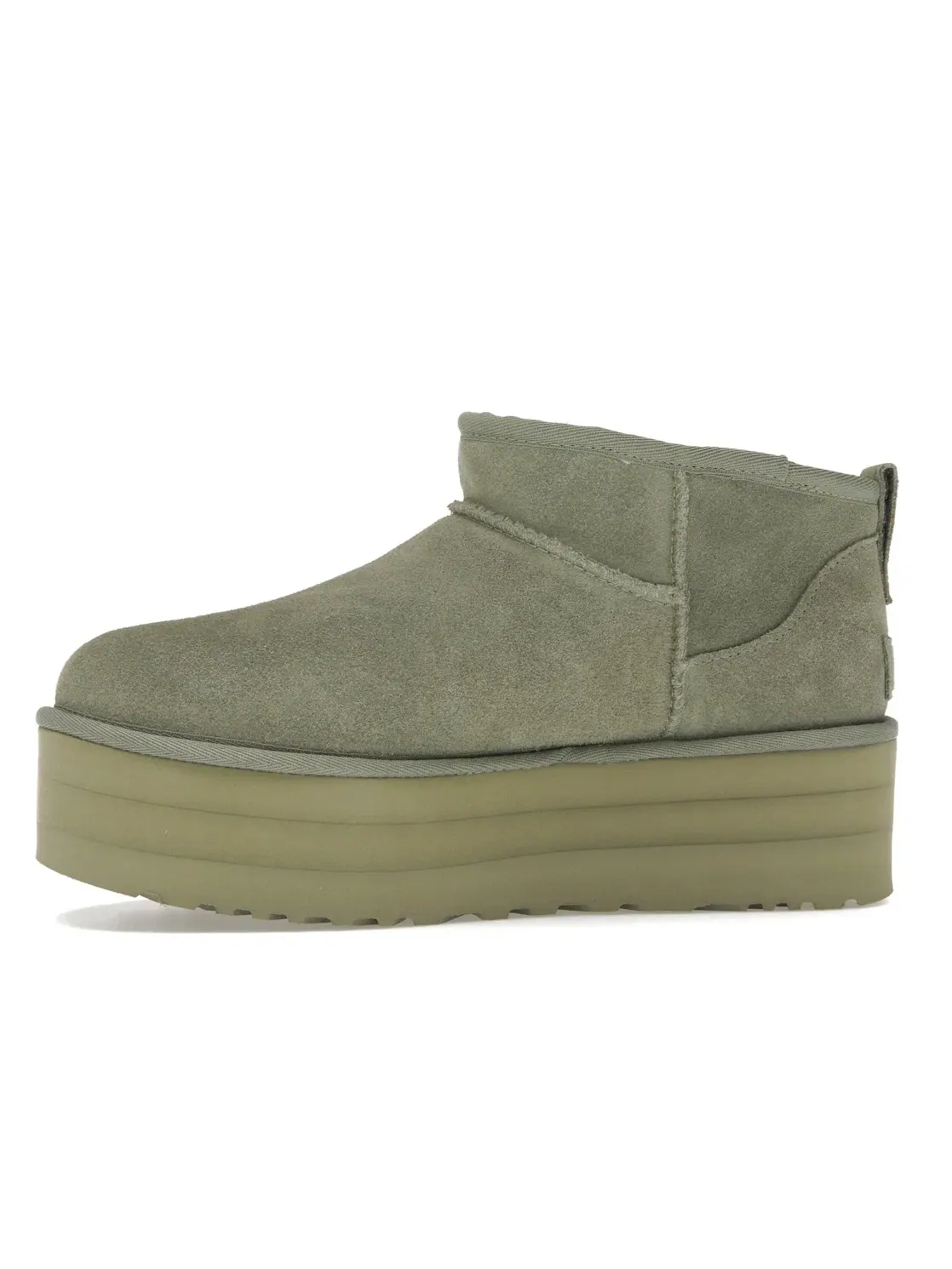 Ботинки женские UGG Classic Ultra Mini Platform — изображение 3 из 4, зеленый