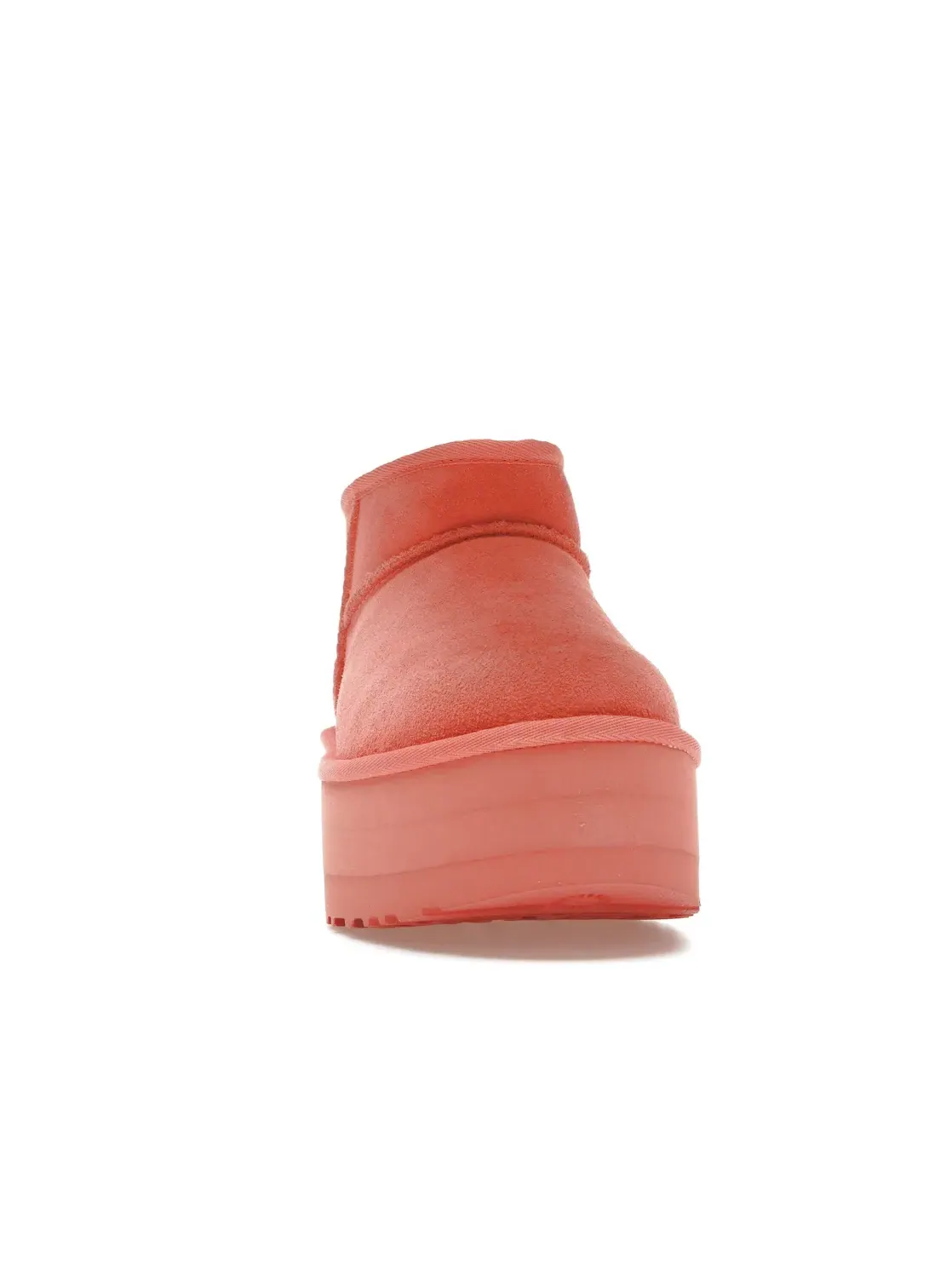 Ботинки женские UGG Classic Ultra Mini Platform — изображение 2 из 4, коралловый