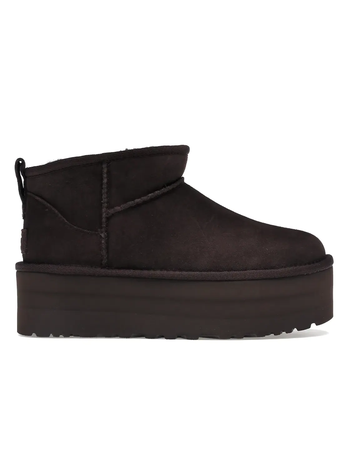 Сапоги женские UGG Classic Ultra Mini Platform — изображение 1 из 4, коричневый