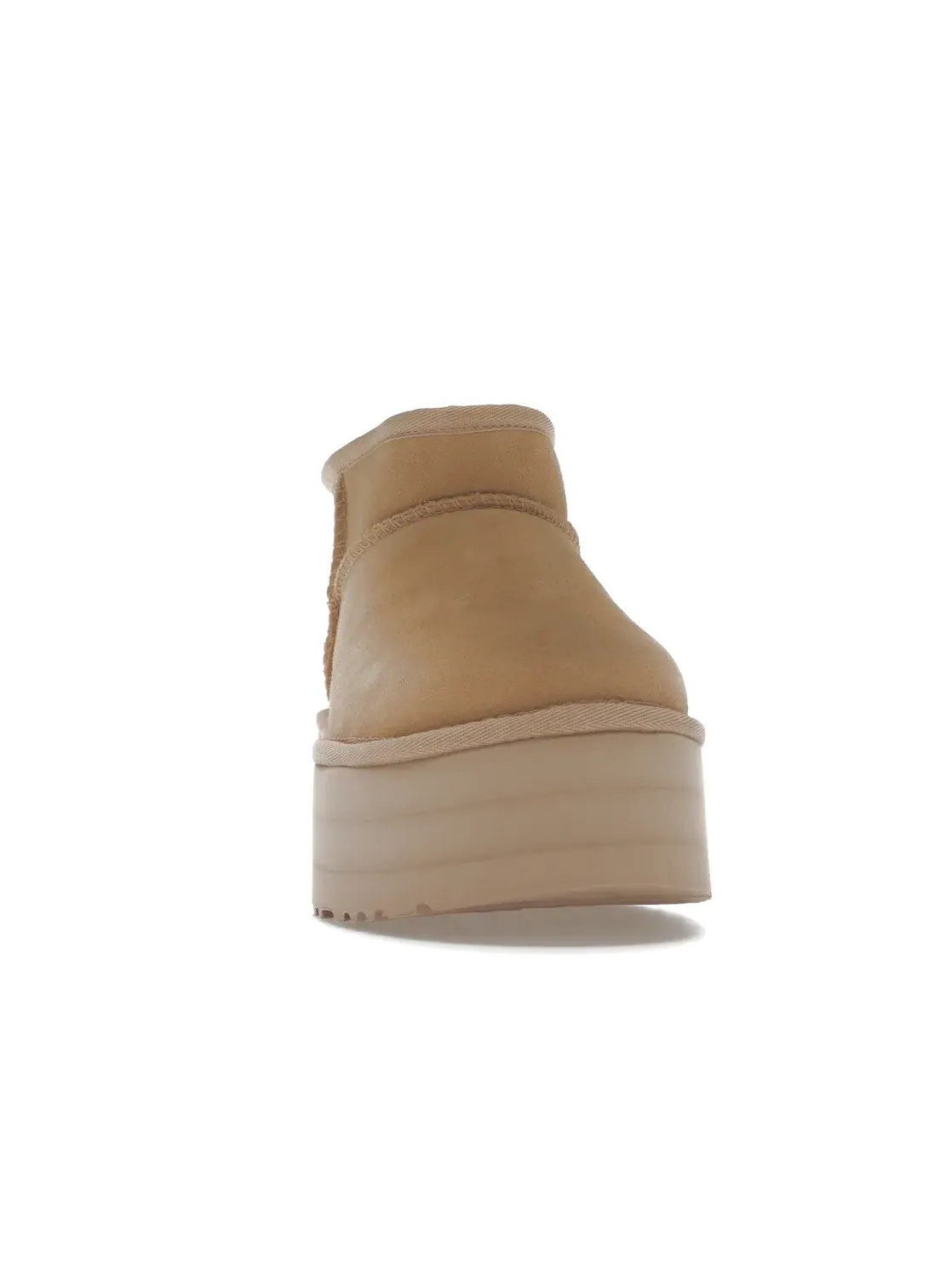 Ботинки женские UGG Classic Ultra Mini Platform — изображение 2 из 4, серо-бежевый