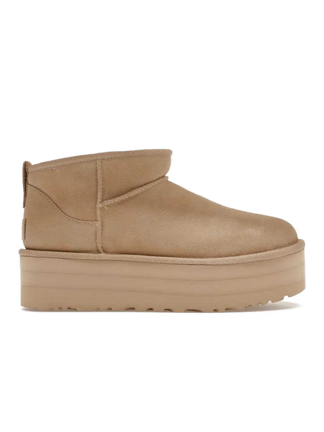Ботинки женские UGG Classic Ultra Mini Platform — изображение 1 из 4, горчичный