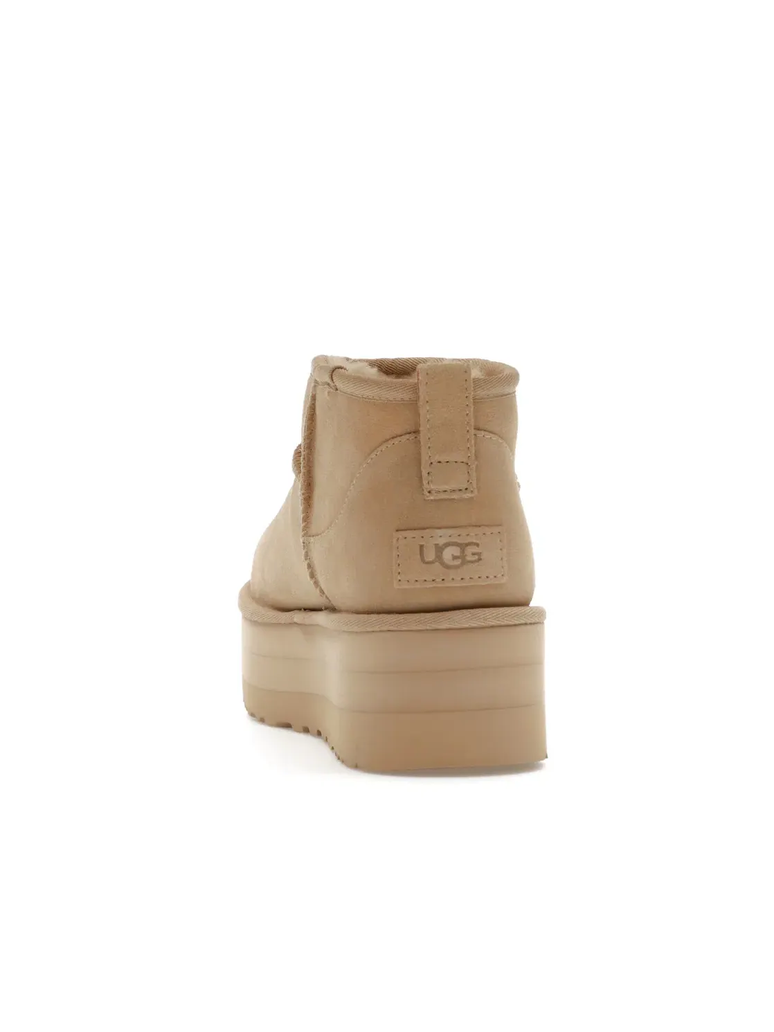 Ботинки женские UGG Classic Ultra Mini Platform — изображение 4 из 4, горчичный