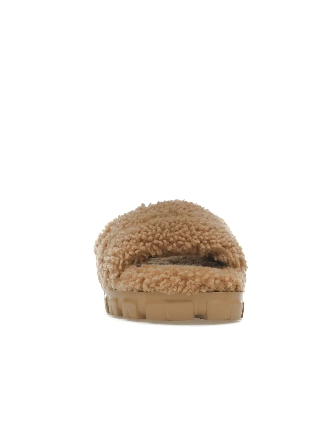 Шлепанцы женские UGG Cozetta Curly Slide — изображение 2 из 4, каштановый