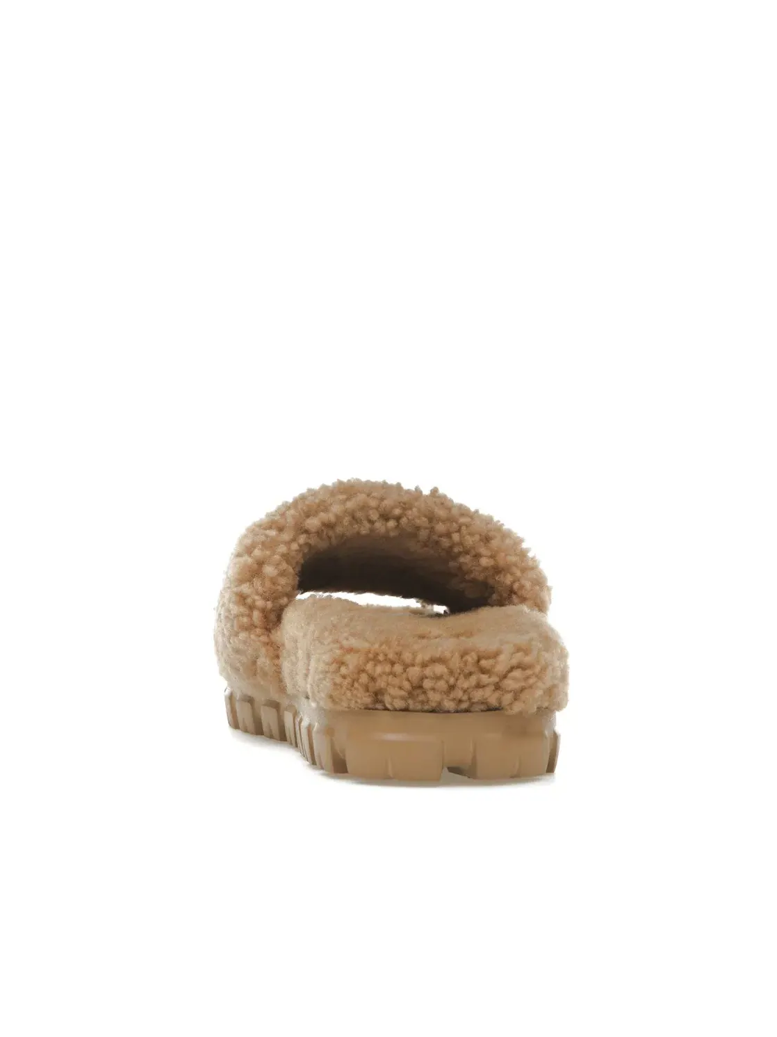 Шлепанцы женские UGG Cozetta Curly Slide — изображение 4 из 4, каштановый